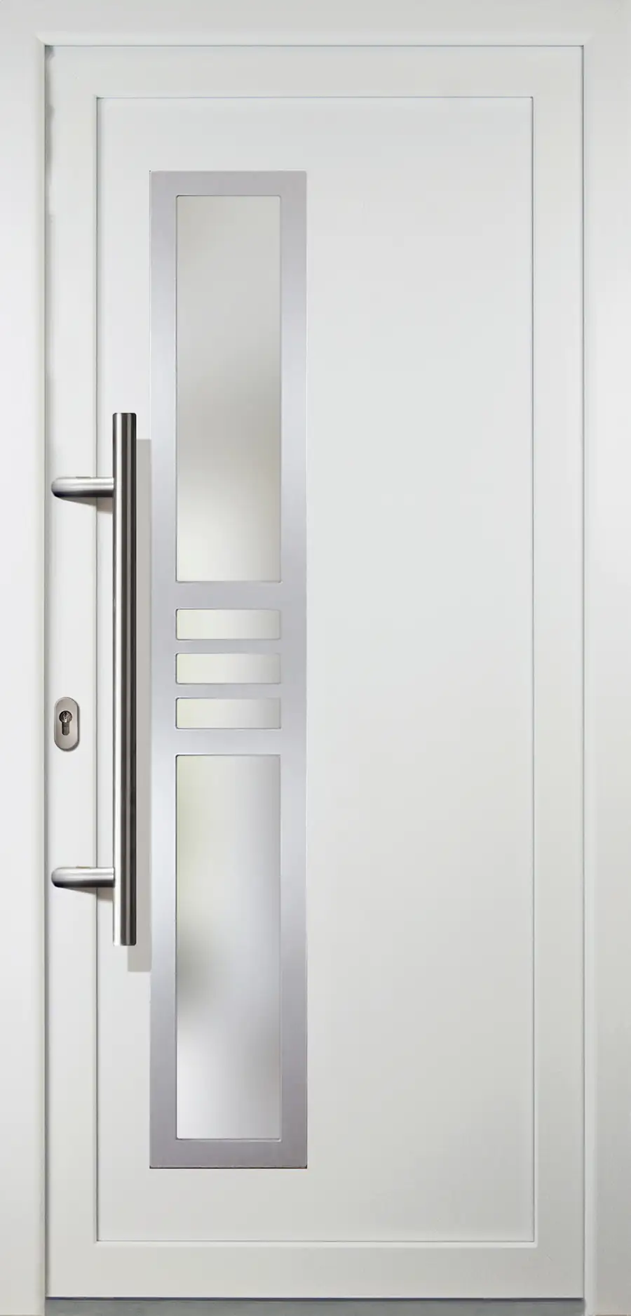 4060691153078 Meeth Haustür Signum PVC Modell 53 98 x 208 cm, DIN links, weiß