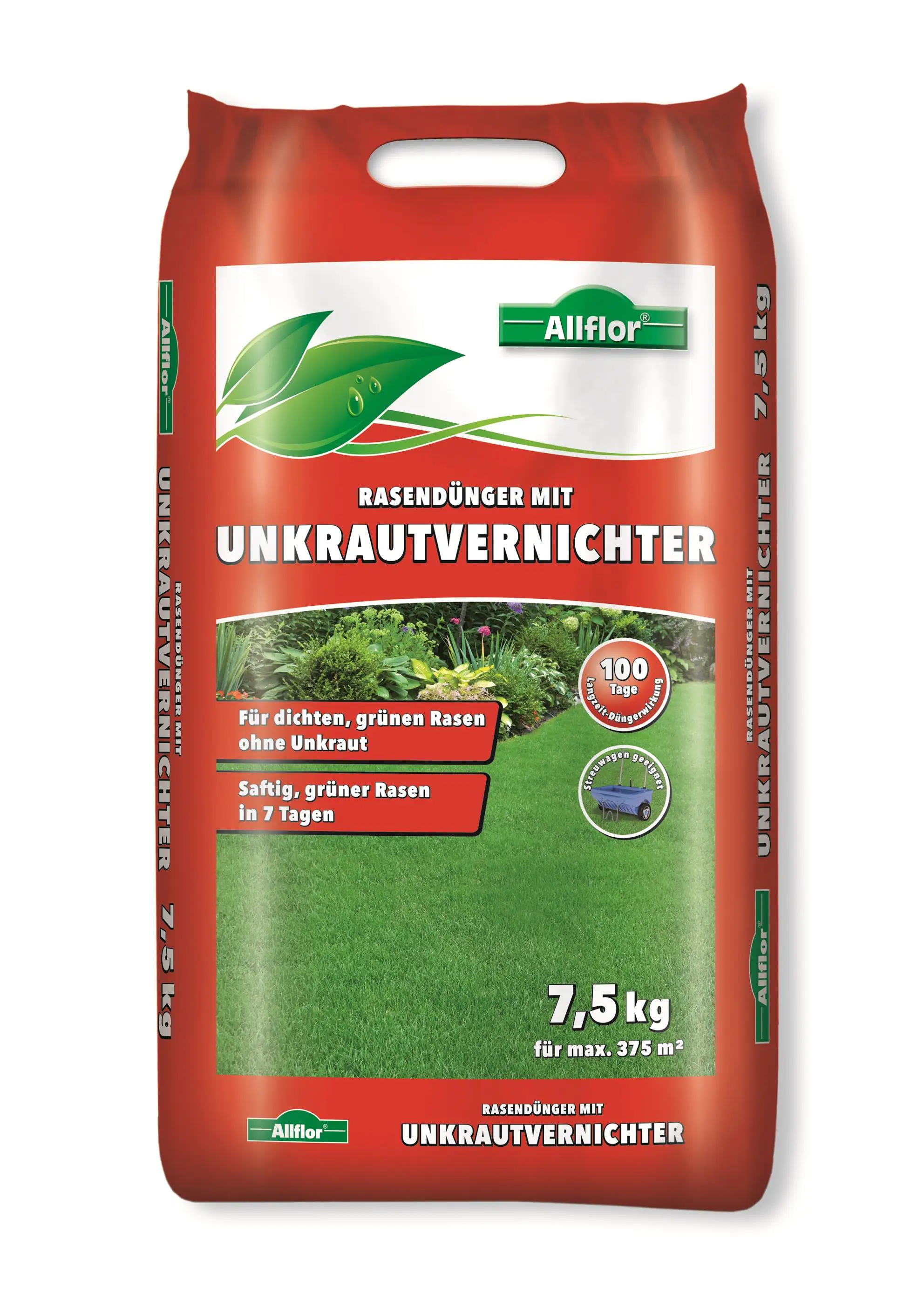 Allflor Rasendünger mit Unkrautvernichter 7,5 kg
