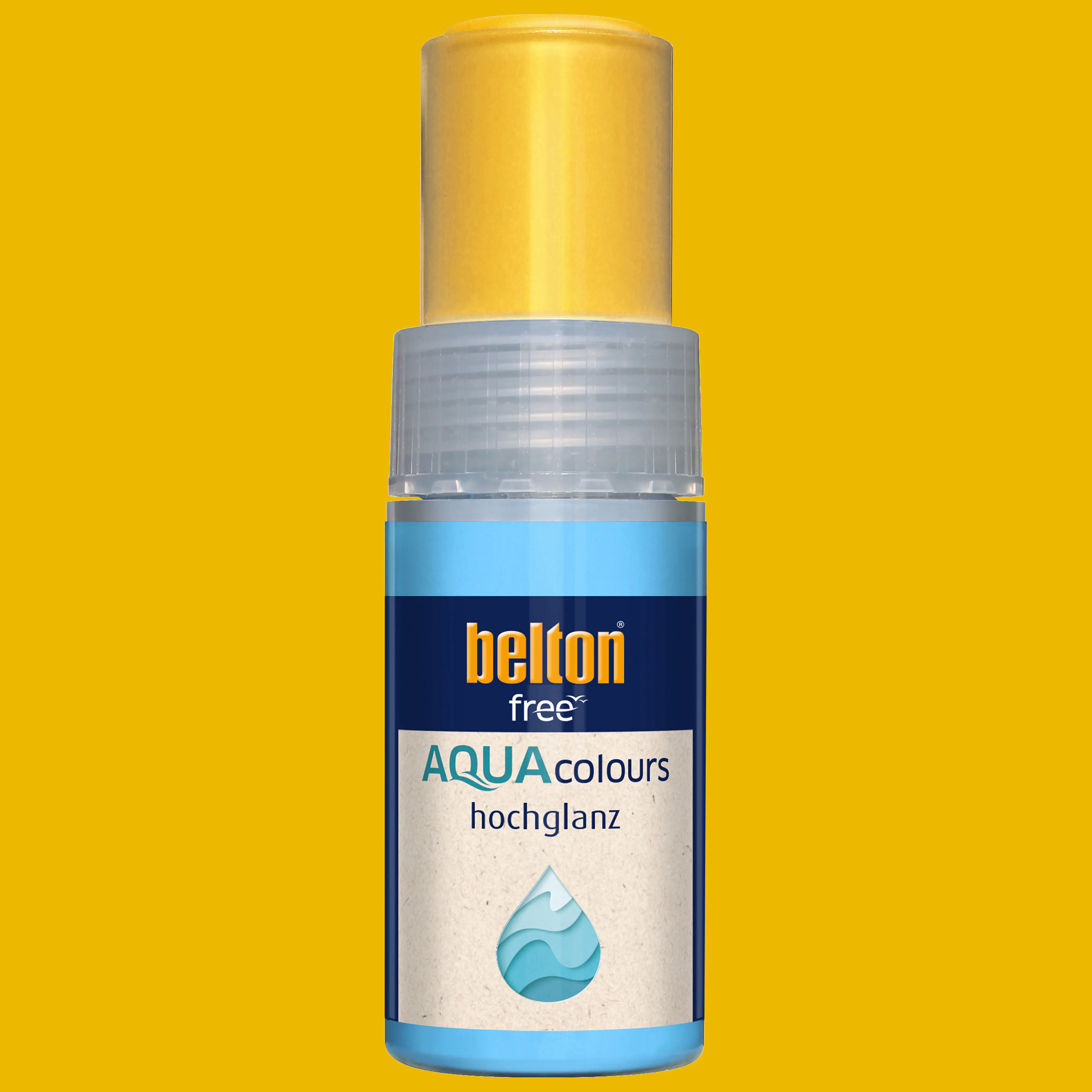 belton free Lackstift AQUAcolours 9 ml rapsgelb hochglanz