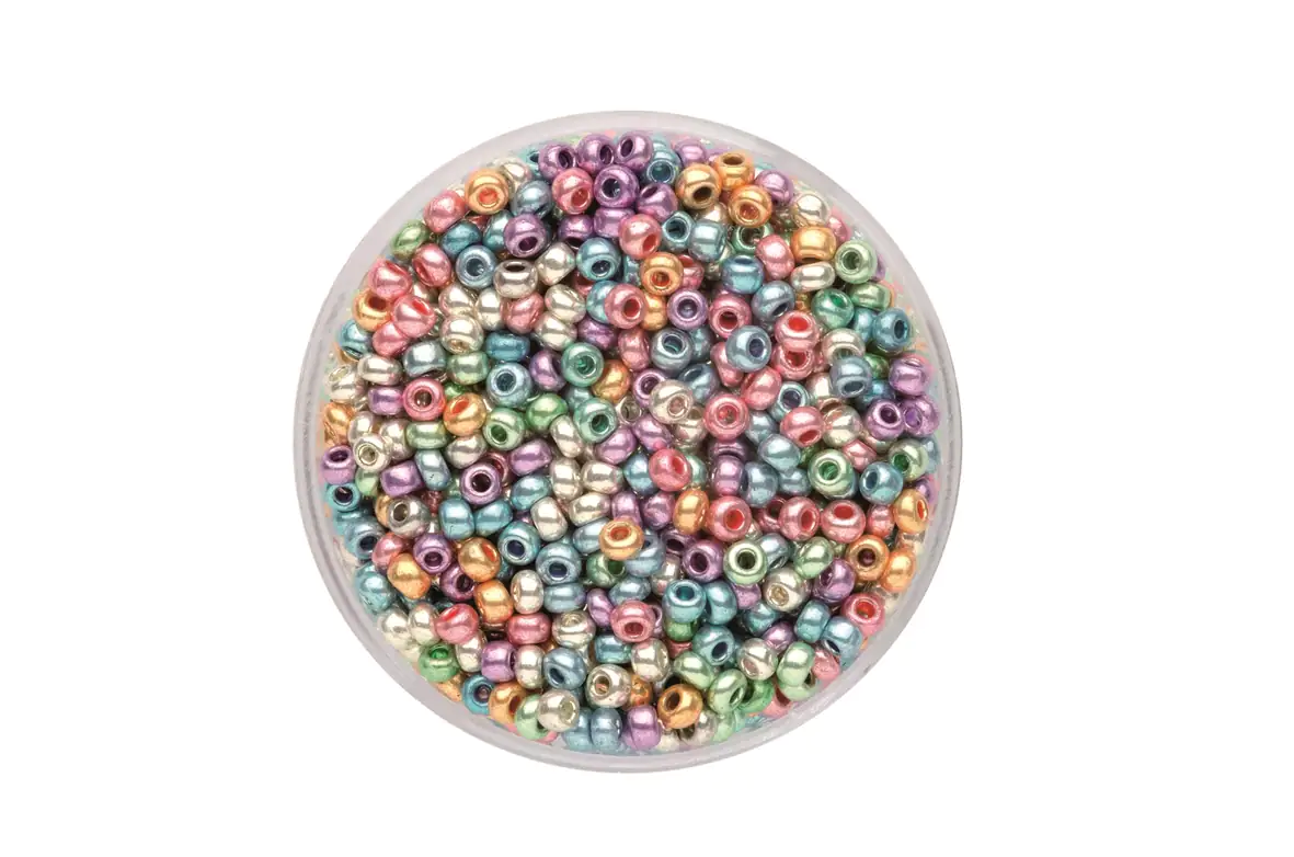 Rocailles mix metallic 2,6 mm 17 g