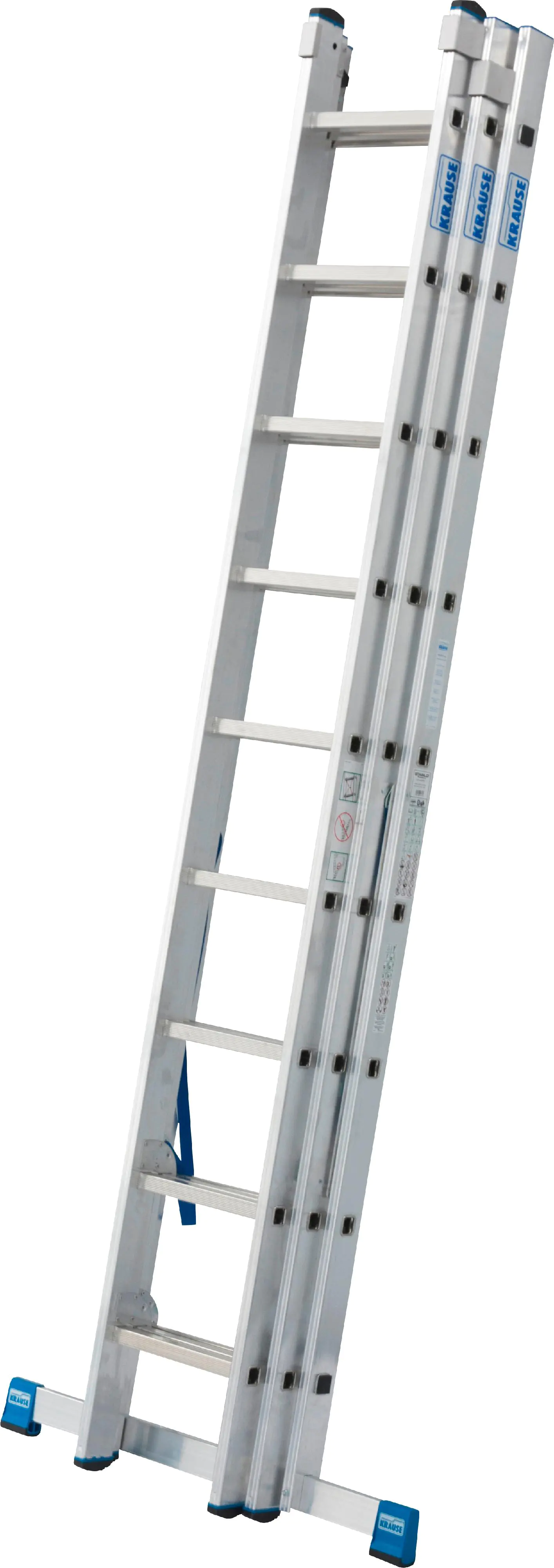 Krause Aluminium-Mehrzweckleiter STABILO mit Treppenfunktion 6,85 m