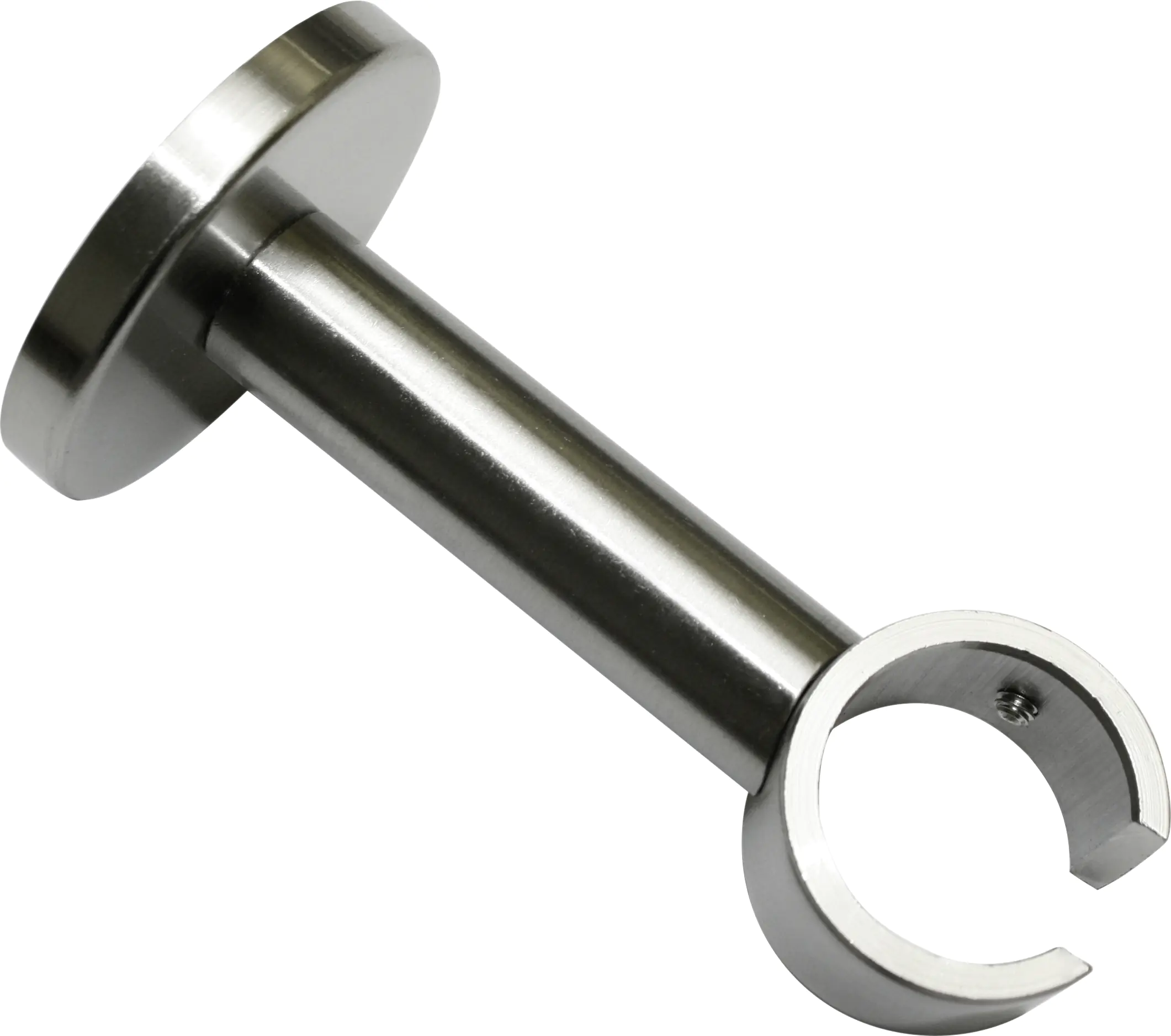 Gardinia Deckenträger Windsor für Ø 25 mm edelstahl-optik