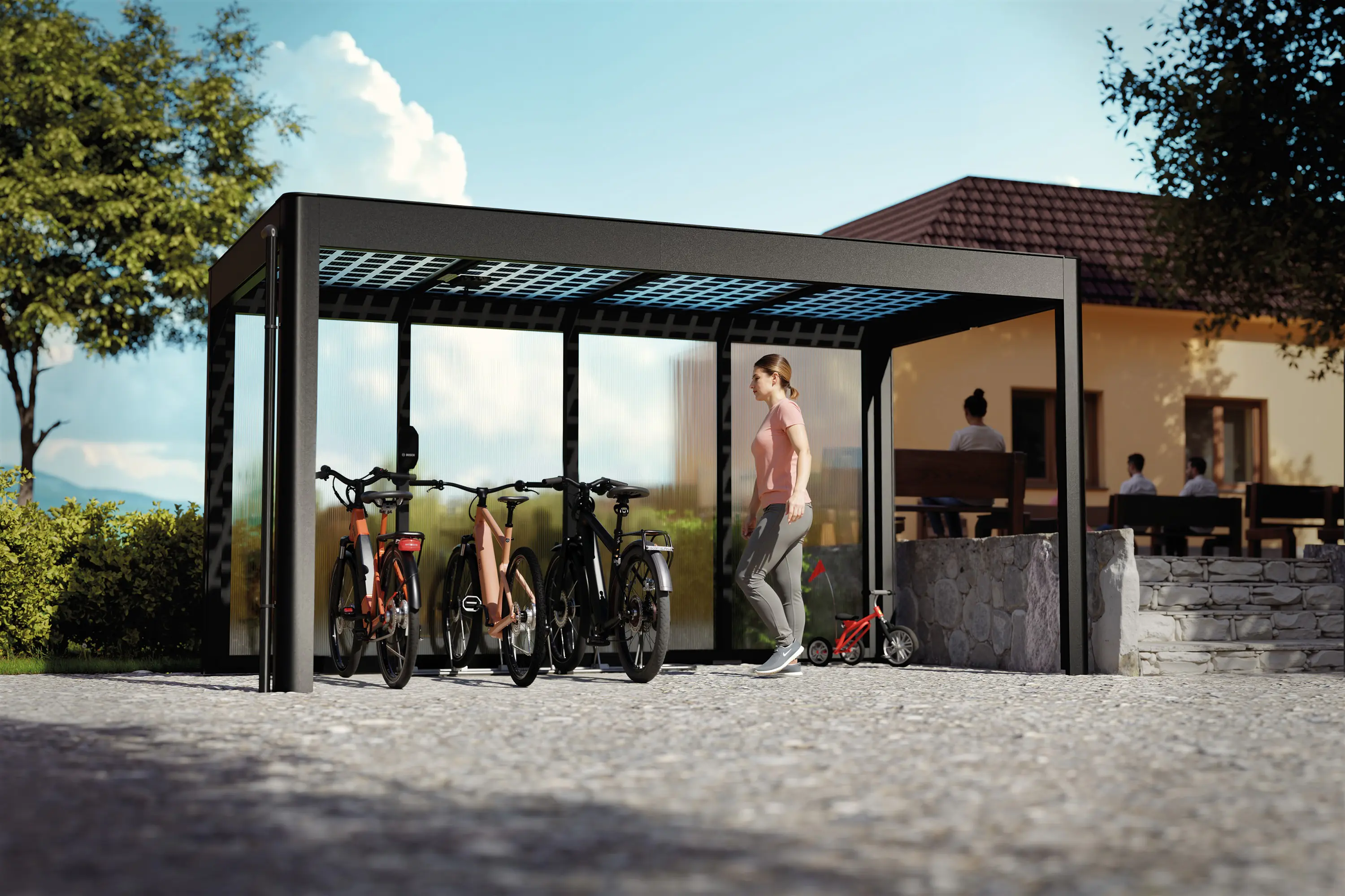 SunElements SunCover Gartenhaus Select 4.2 443 x 233 cm anthrazit-metallic SunElements SunCover Gartenhaus Select 4.2 443 x 233 cm anthrazit-metallic