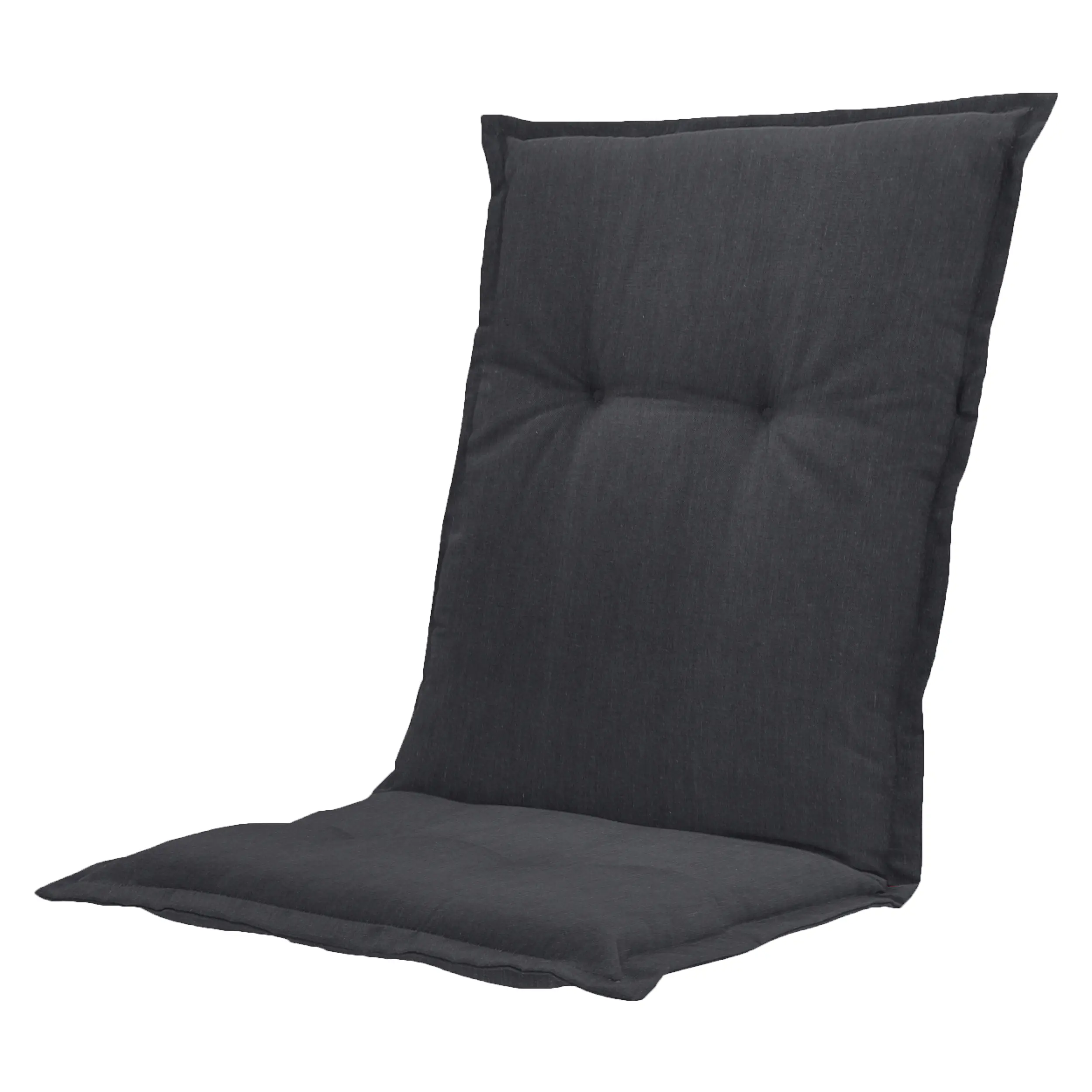 Madison Niederlehner-Auflage Basic schwarz 105 x 50 cm 4er-Set 