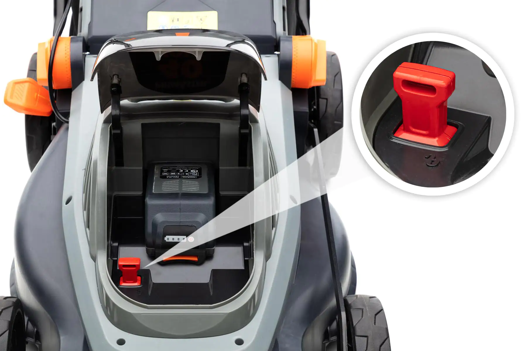 Primaster Akku-Rasenmäher PMARM 4043 40 V inkl. Akku 4,0 Ah & Mulchkit