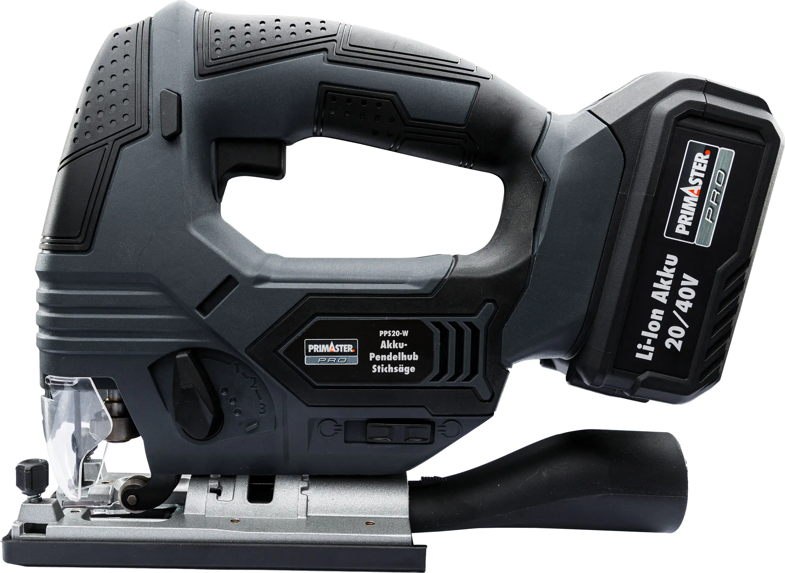 Primaster Pro Akku-Pendelhubstichsäge PPS20-W 20 V Solo