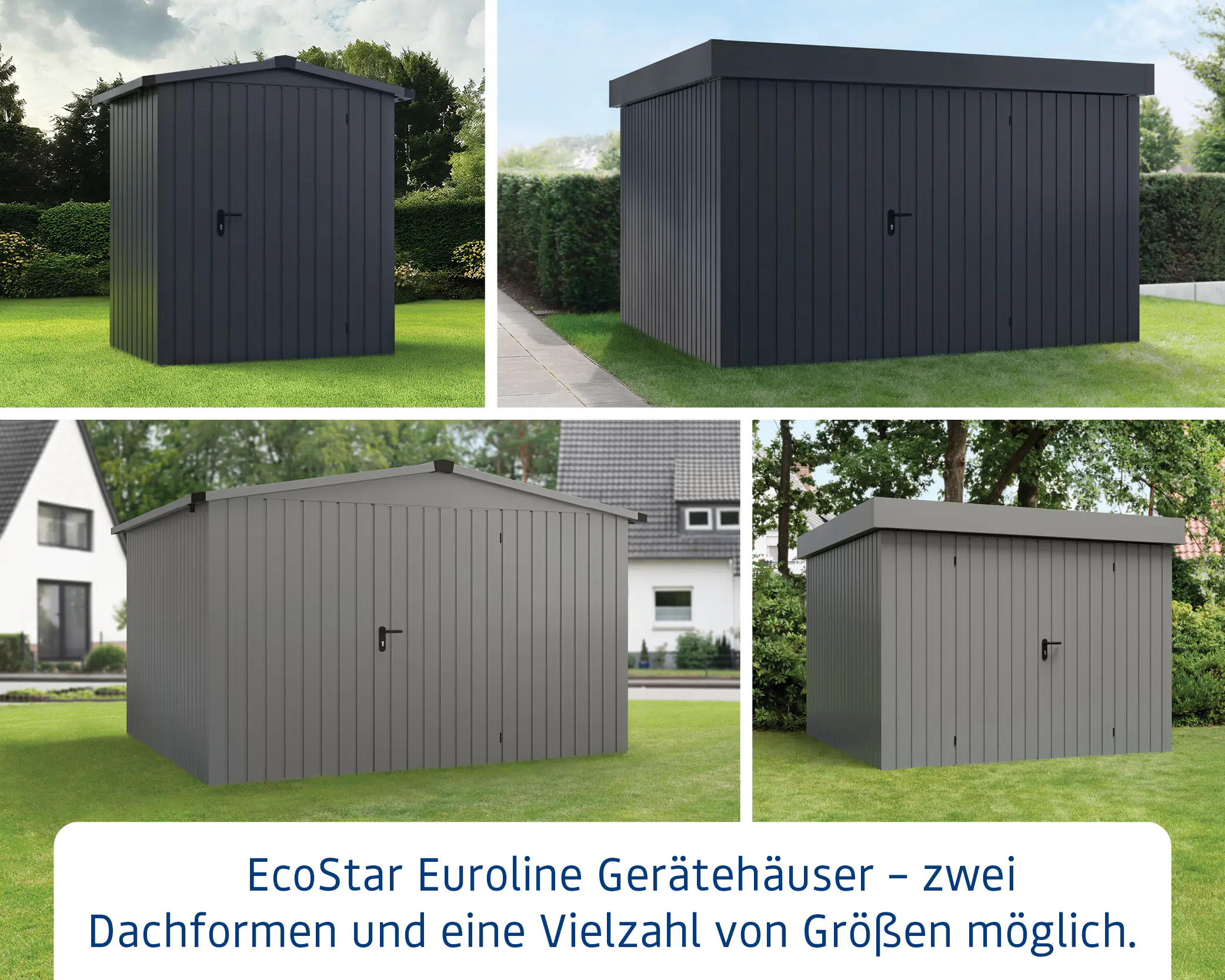 EcoStar Unterkonstruktion für Gerätehaus SD2