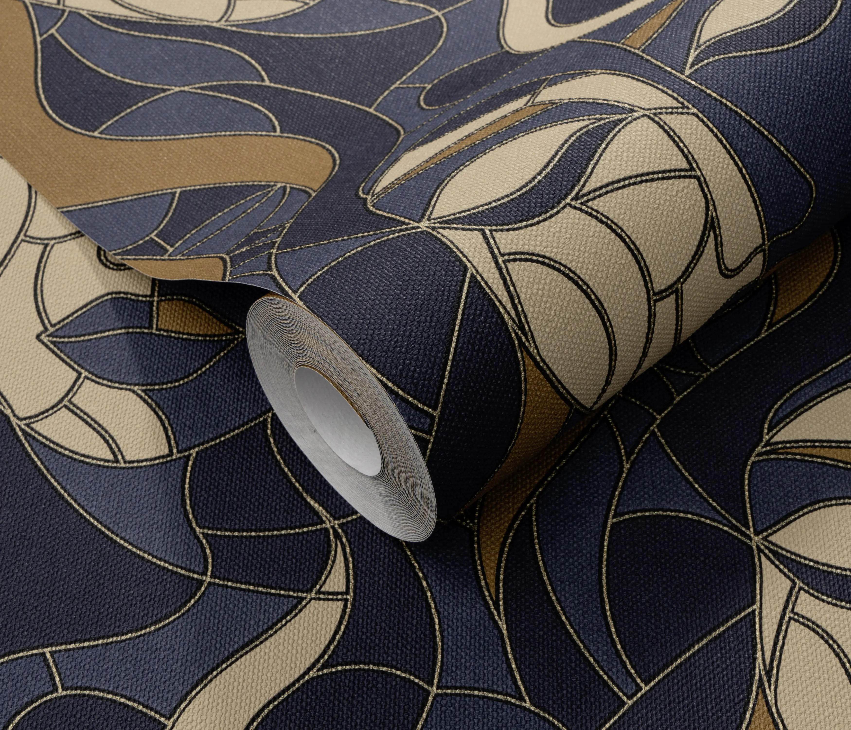 Erismann Vliestapete Grafisch blau 10,05 x 0,53 m