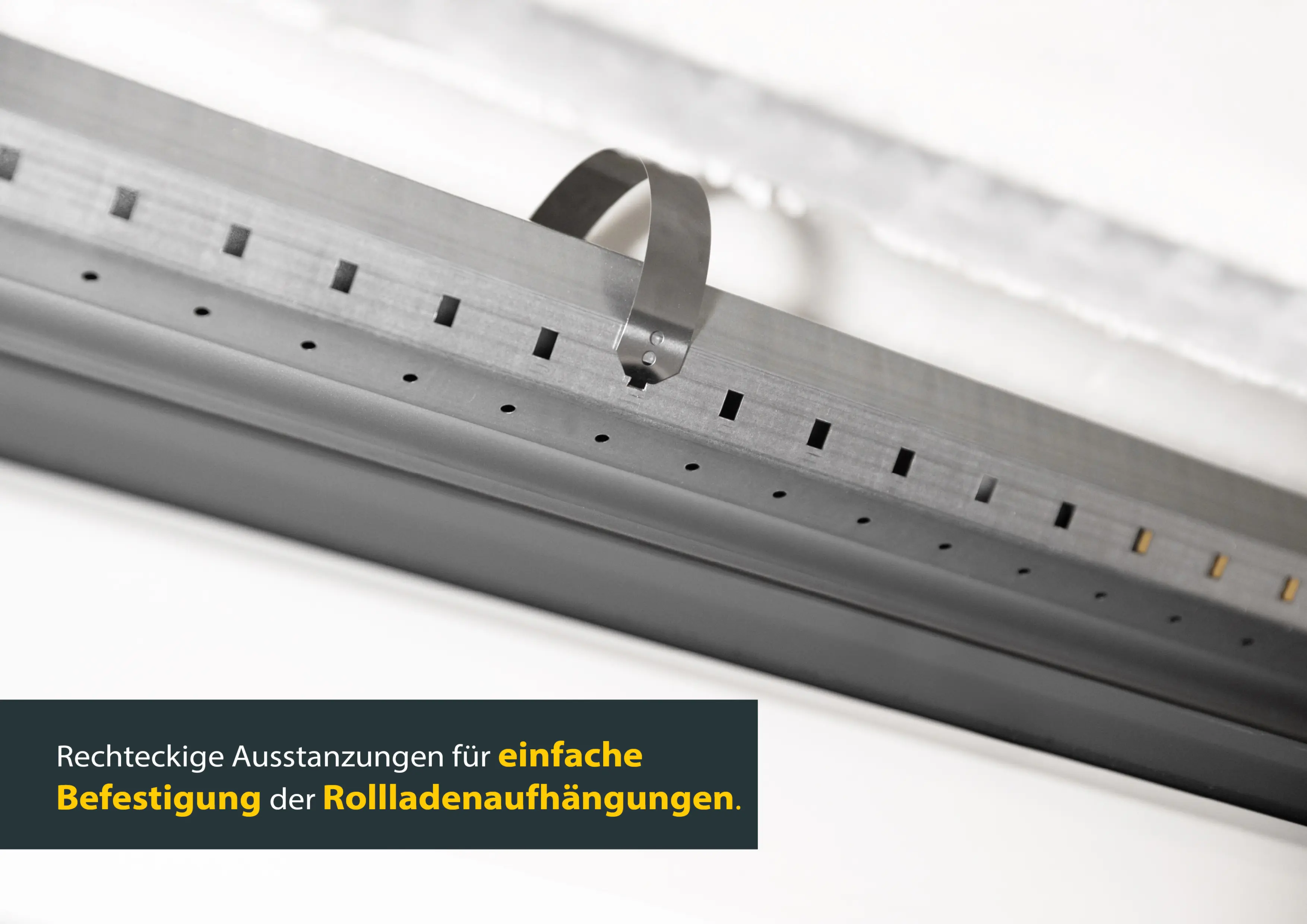 Schellenberg Rolladenwelle Maxi, 6 x 100 cm Achtkantige Stahlrohrwelle