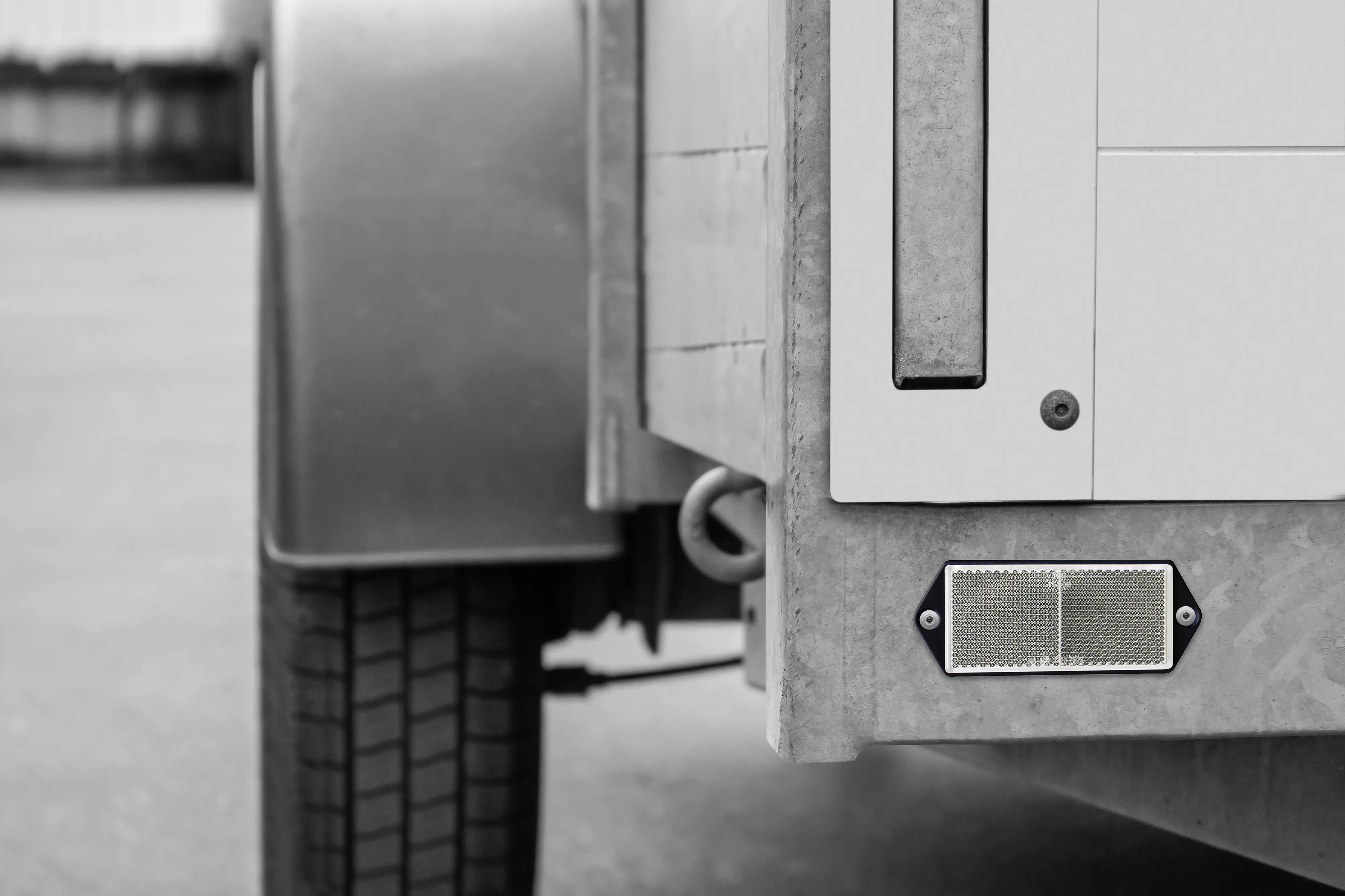 LAS Reflektor rechteckig weiß 2 Stück