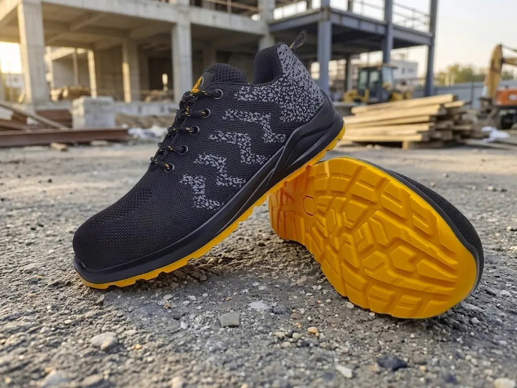 Sicherheitshalbschuh Timo S1 schwarz/orange