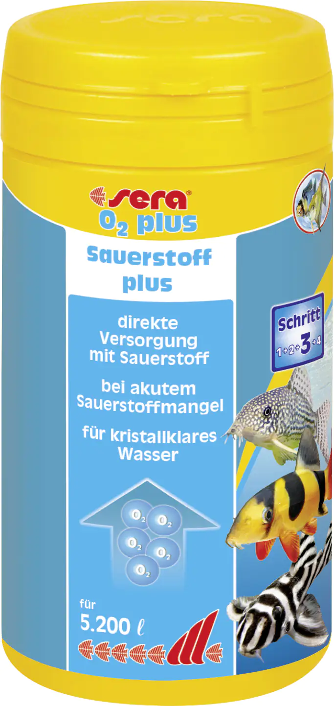 Sera Aquariumwasseraufbereiter Sauerstoff O2 plus 250 ml