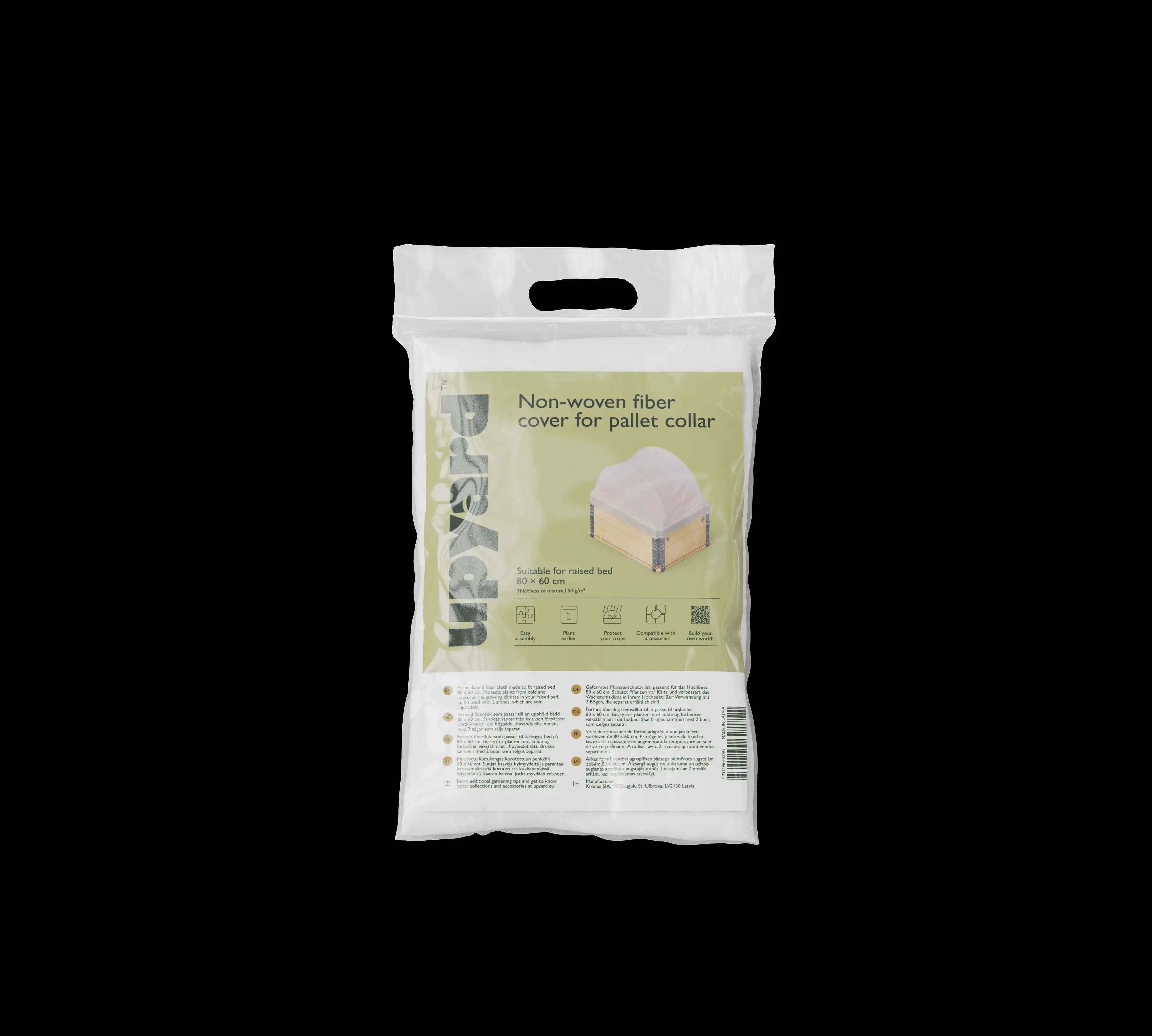 Upyard Vlies für Bögen 80 x 60 cm