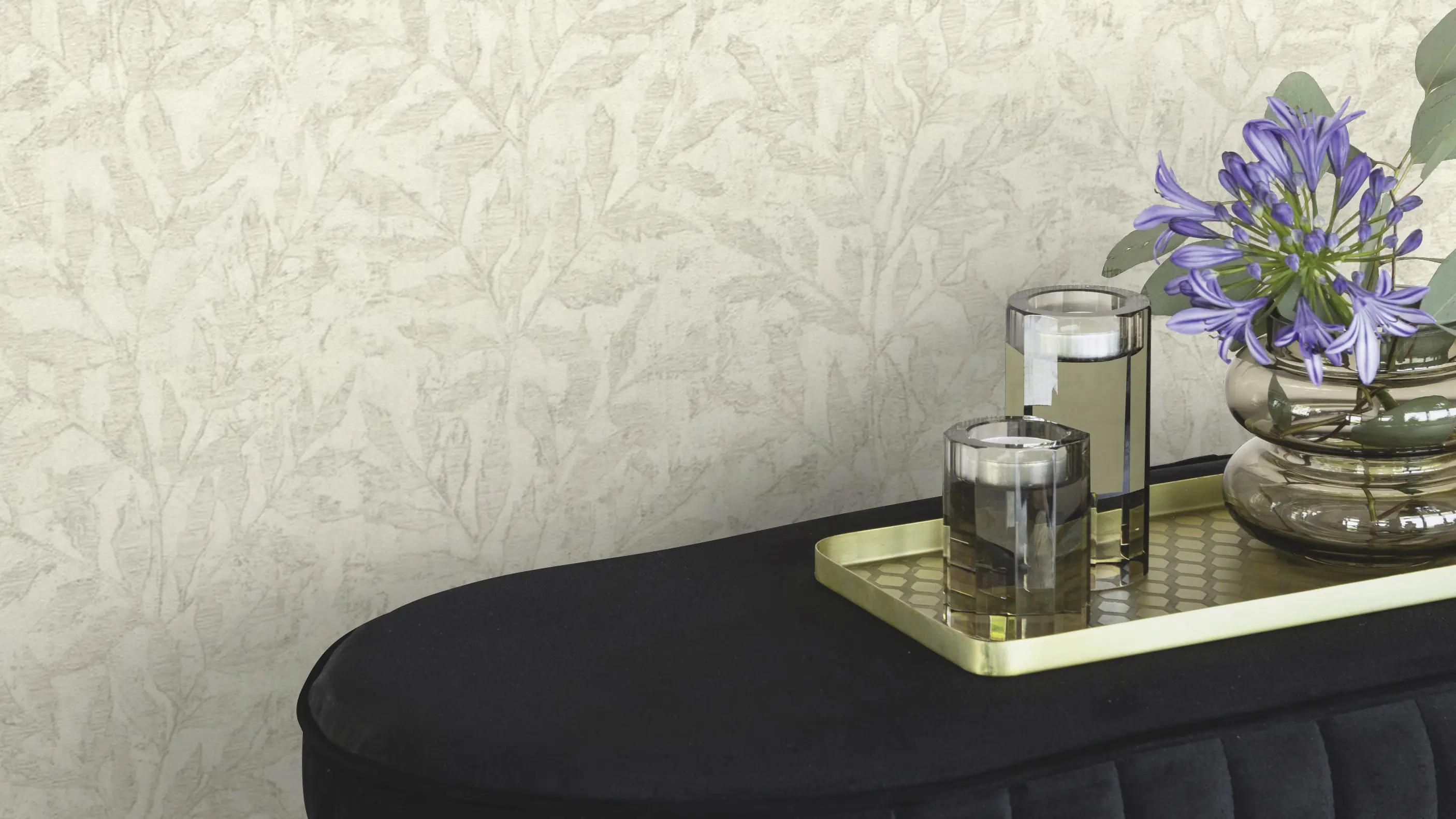 Rasch Vliestapete 315004 Creme-Creme dunkel Muster & Motive 10,05 m x 0,53 m