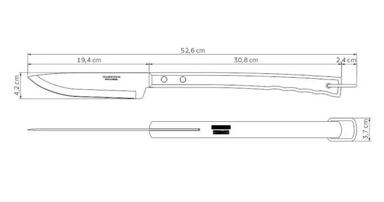 Tramontina Extreme Tranchiermesser 50 cm Tramontina Extreme Tranchiermesser 50 cm