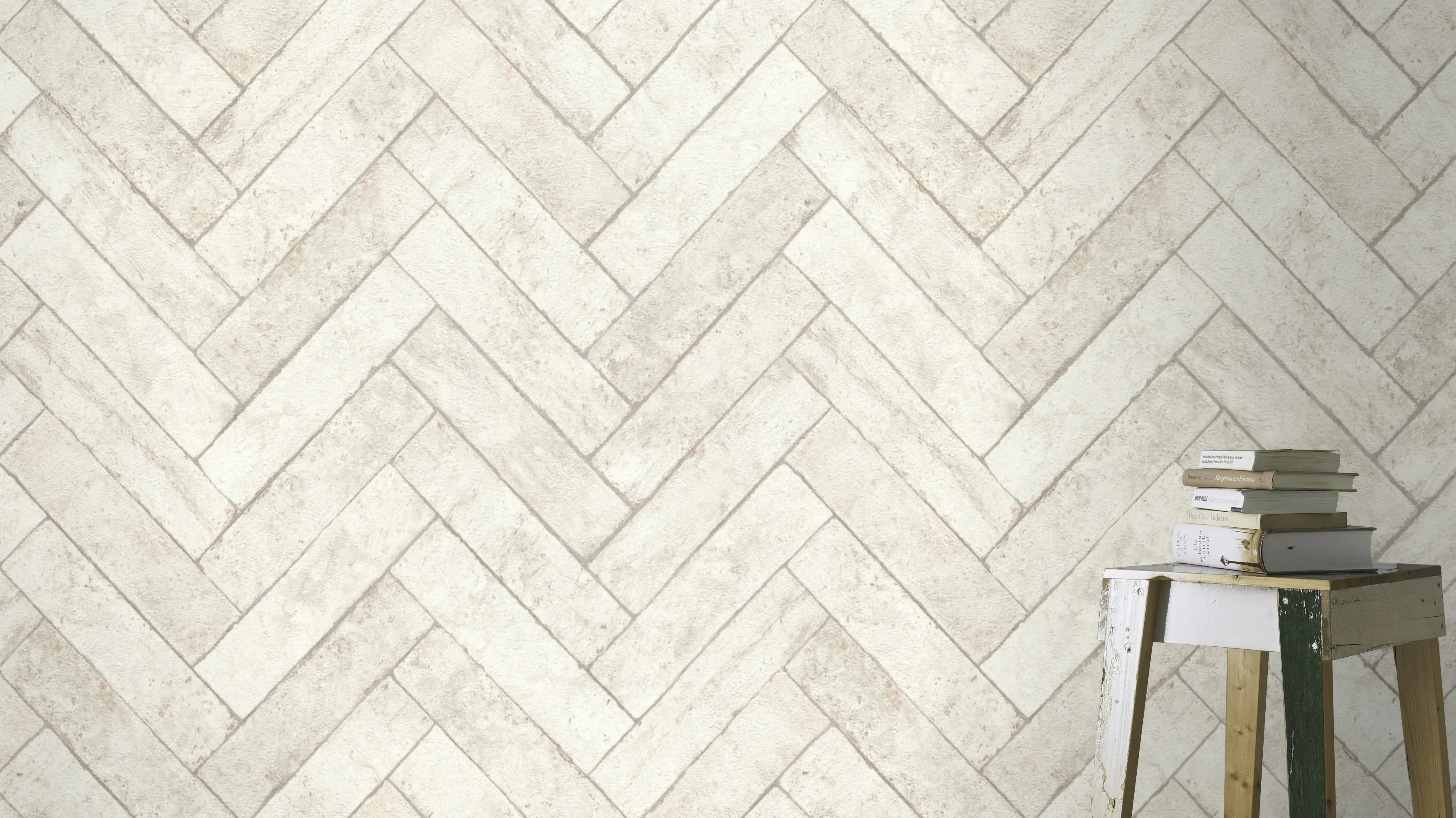 Rasch Vliestapete 499117 Weiß-Kalkstein Muster & Motive 10,05 m x 0,53 m