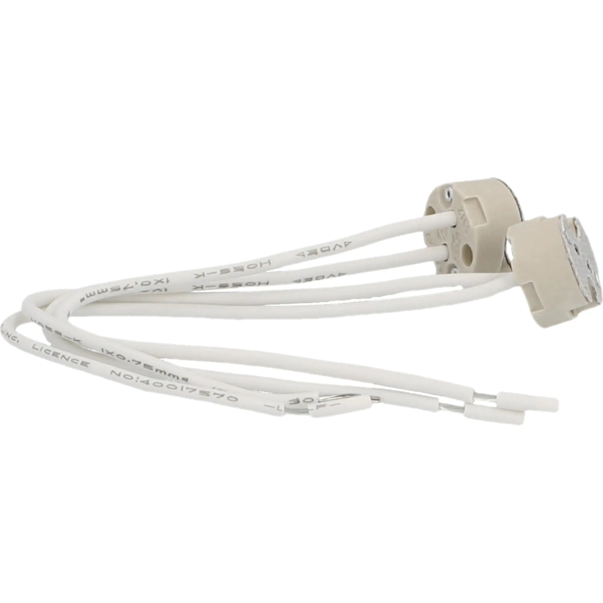 Niedervolt-Halogen-Fassung G 4/G 5,3/G 6,35, 2er Pack Niedervolt-Halogen-Fassung G 4/G 5,3/G 6,35, 2er Pack