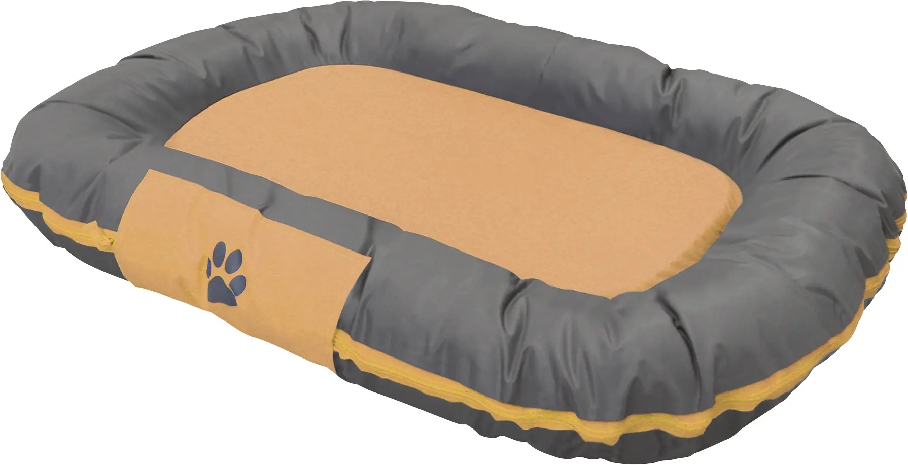 Nobby Kissen Reno Classic eckig L 113 x B 83 x H 12 cm orange