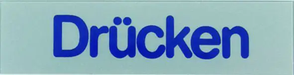 Conacord Klebeschild "Drücken" Conacord Klebeschild "Drücken"