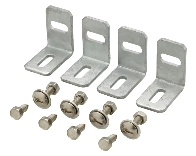 Alberts Befestigungsset für Zaunfelder anthrazit