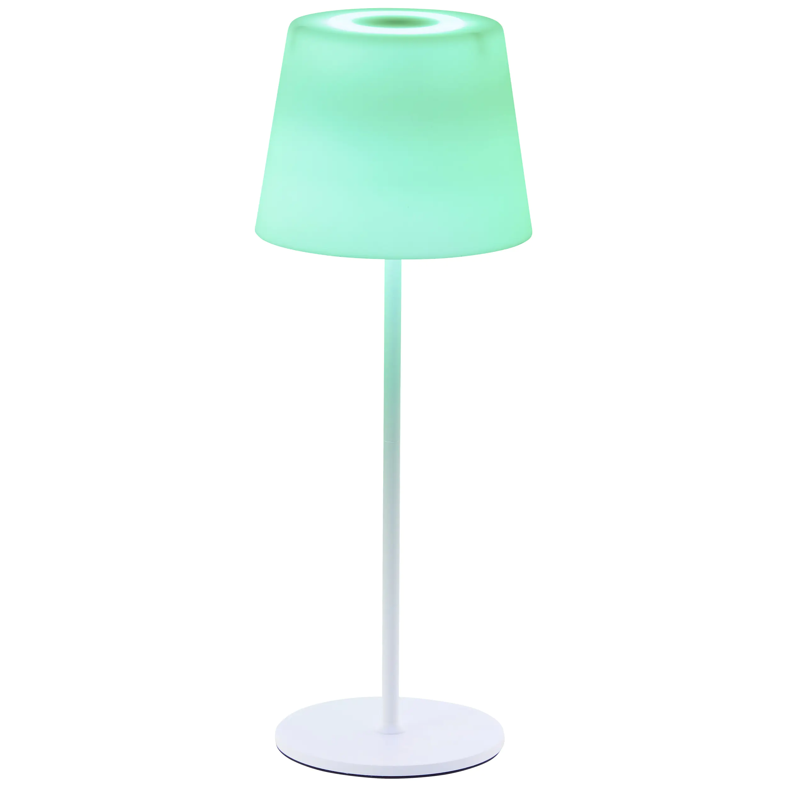 Brilliant Solartischleuchte Picco mit USB-Anschluss dimmbar 4W warmweiß