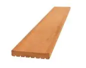 Terrassendiele Bangkirai 215 x 14,5 x 2,5 cm grob/fein unbehandelt