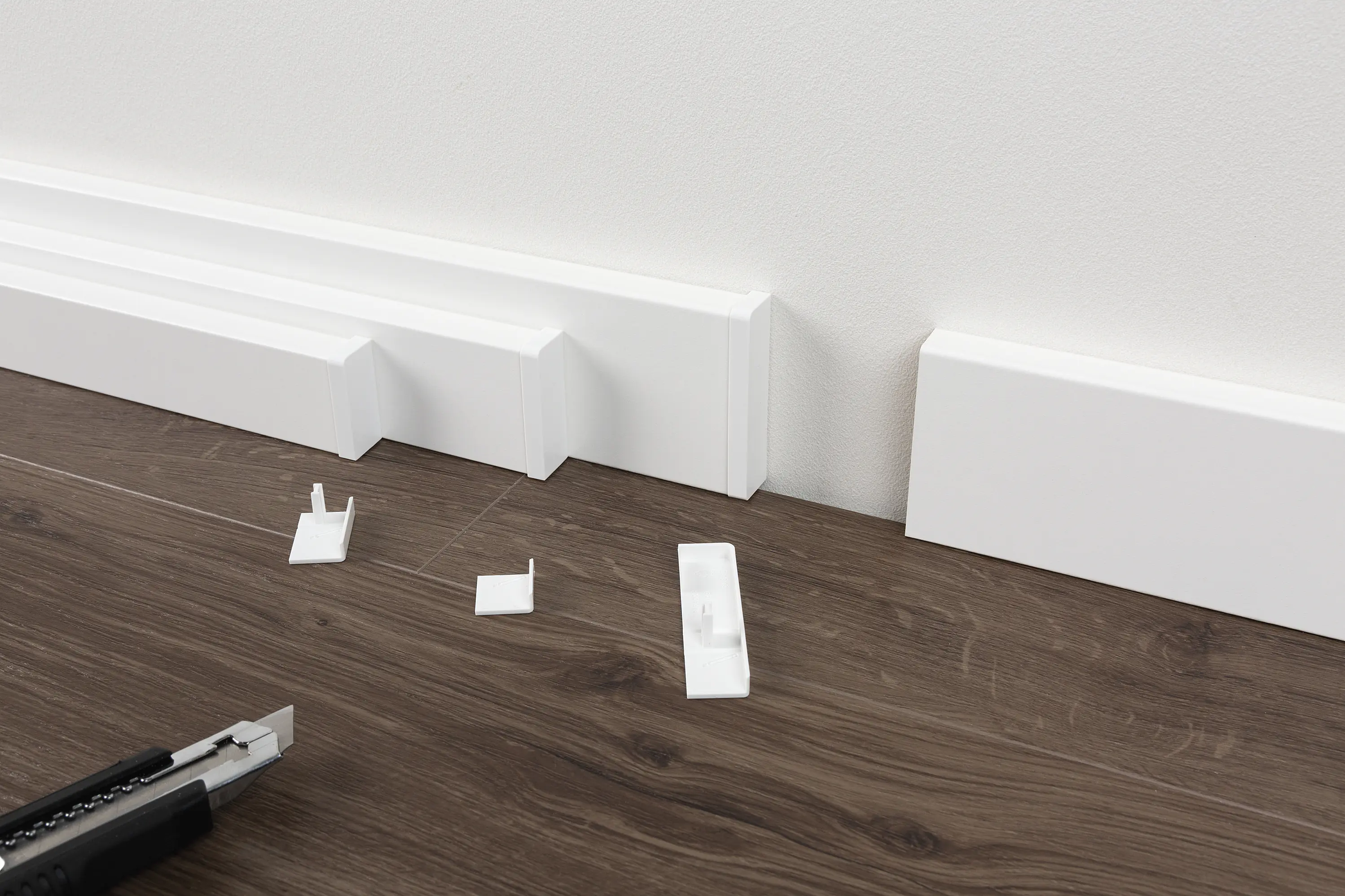 Parador Universal Abschlusskappen Typ 2 SL3 & SL18 weiß