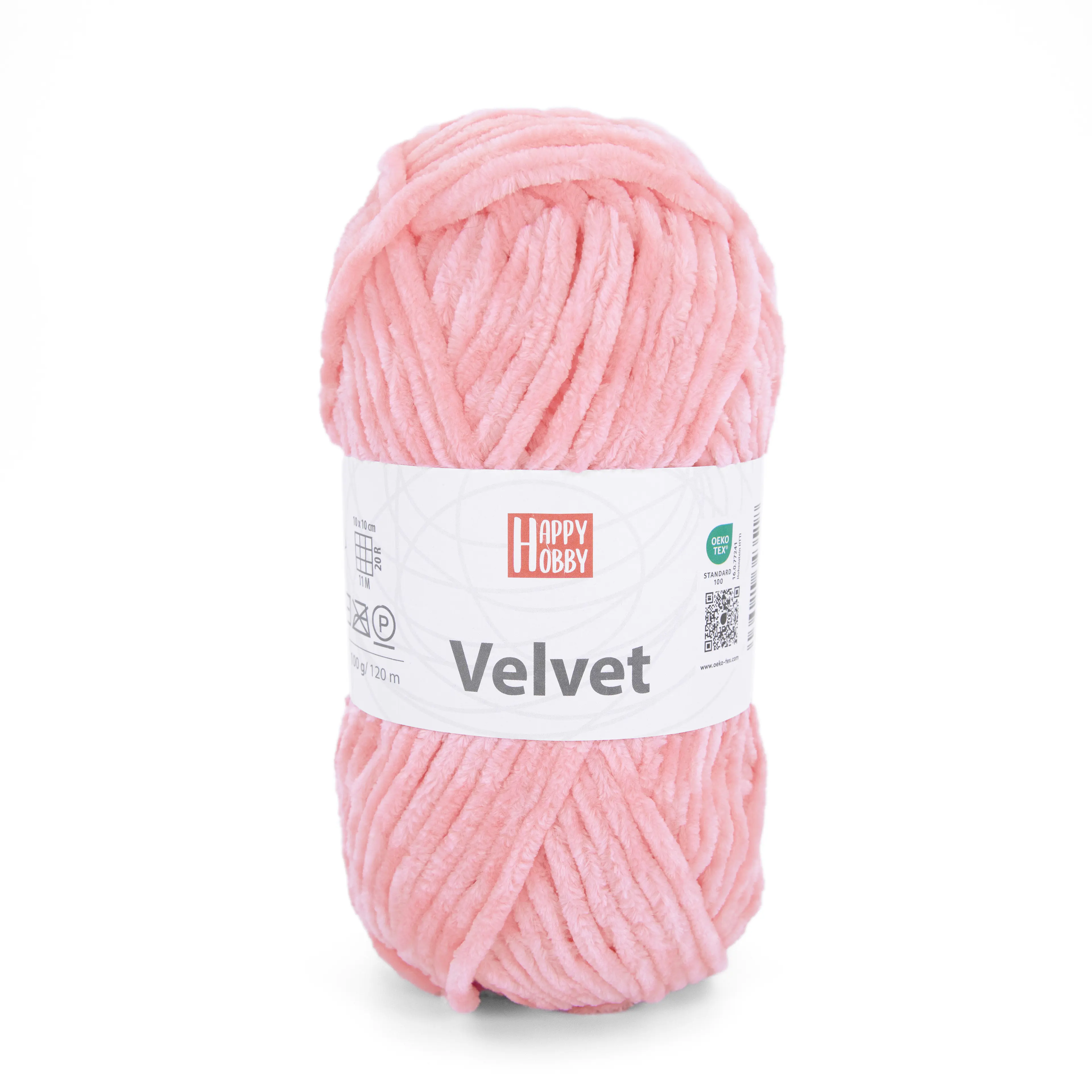 Happy Hobby Wolle Velvet 100 g pink
