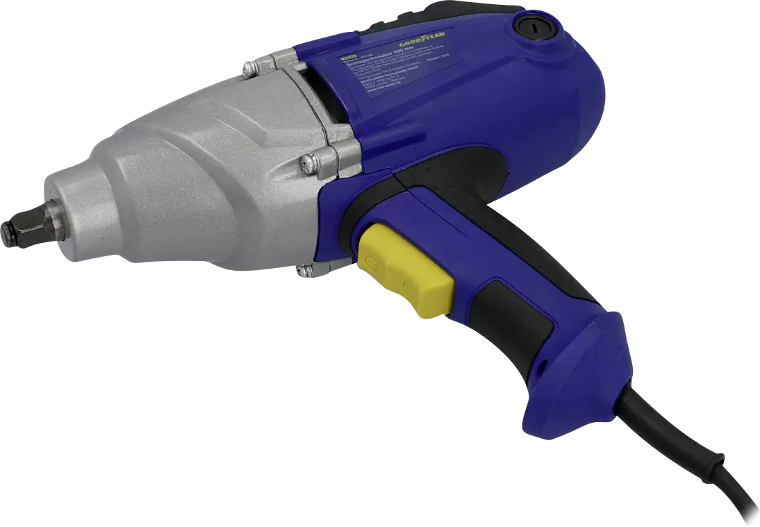 Goodyear Schlagschrauber digital im Koffer 1050W 230V 500Nm Goodyear Schlagschrauber digital im Koffer 1050W 230V 500Nm