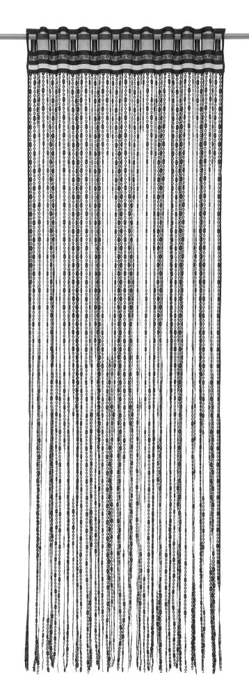 Neusser Collection Fadengardine Sarah Jaquard, anthrazit 95 x 245 cm