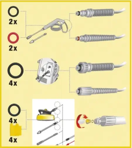 Kärcher Ersatz O-Ring-Kit
