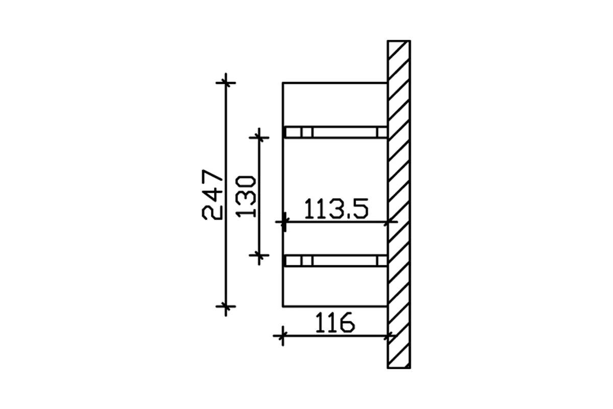 4018211017492_03 SKAN HOLZ Vordach Siegen Typ 4 247 x 116 cm, lasiert in Weiß