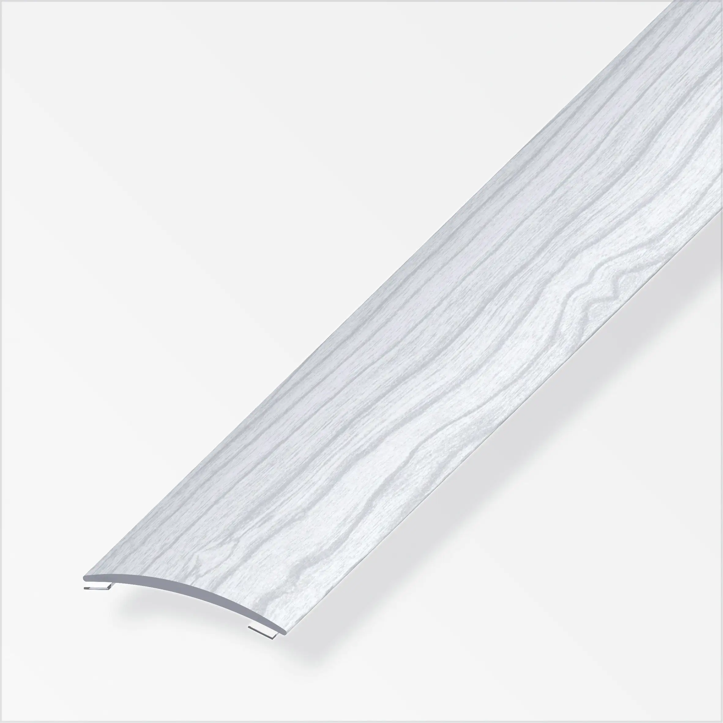 alfer Übergangsprofil 1 m, 30 x 5 mm Alu beschichtet sublimiert esche weiss