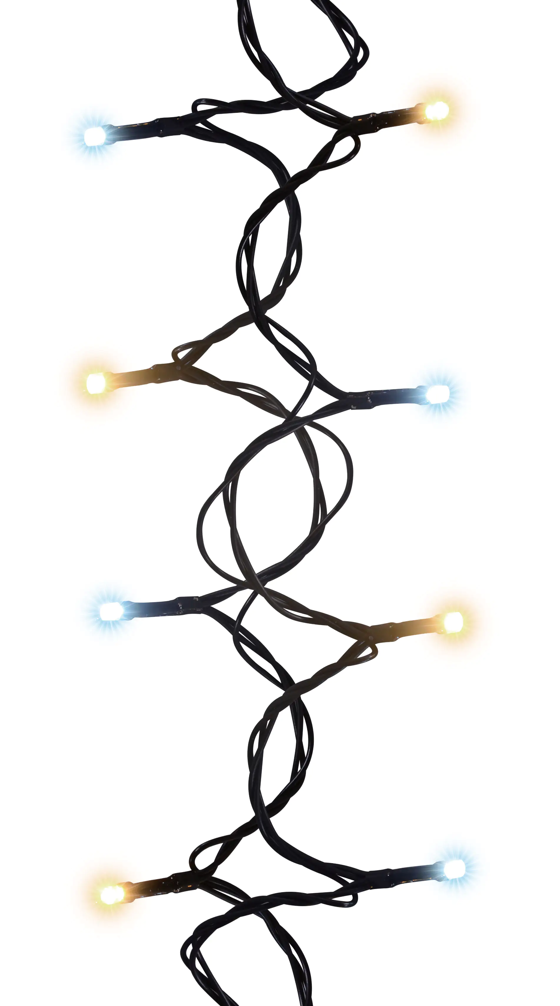 TrendLine LED-Lichterkette Classic Außen 23,2 m warmweiß-kaltweiß mit Timer