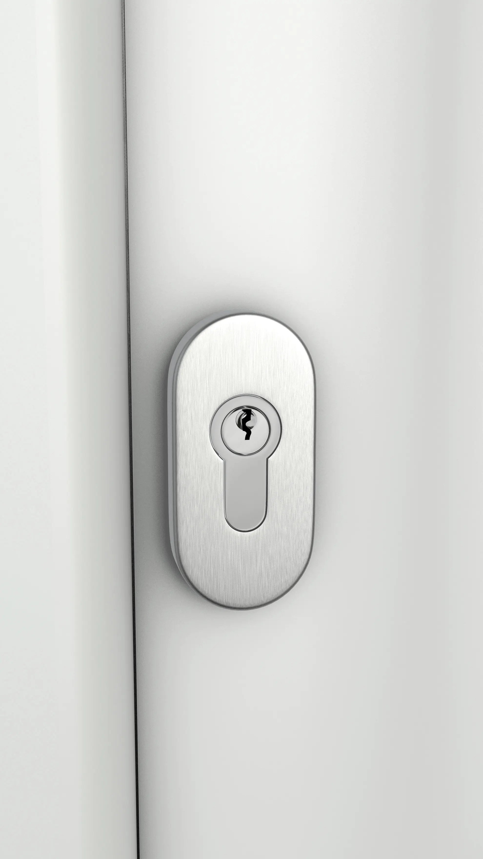 Meeth Haustür Optimal Pro PVC Modell 102 88 x 200 cm DIN Rechts weiß/titan