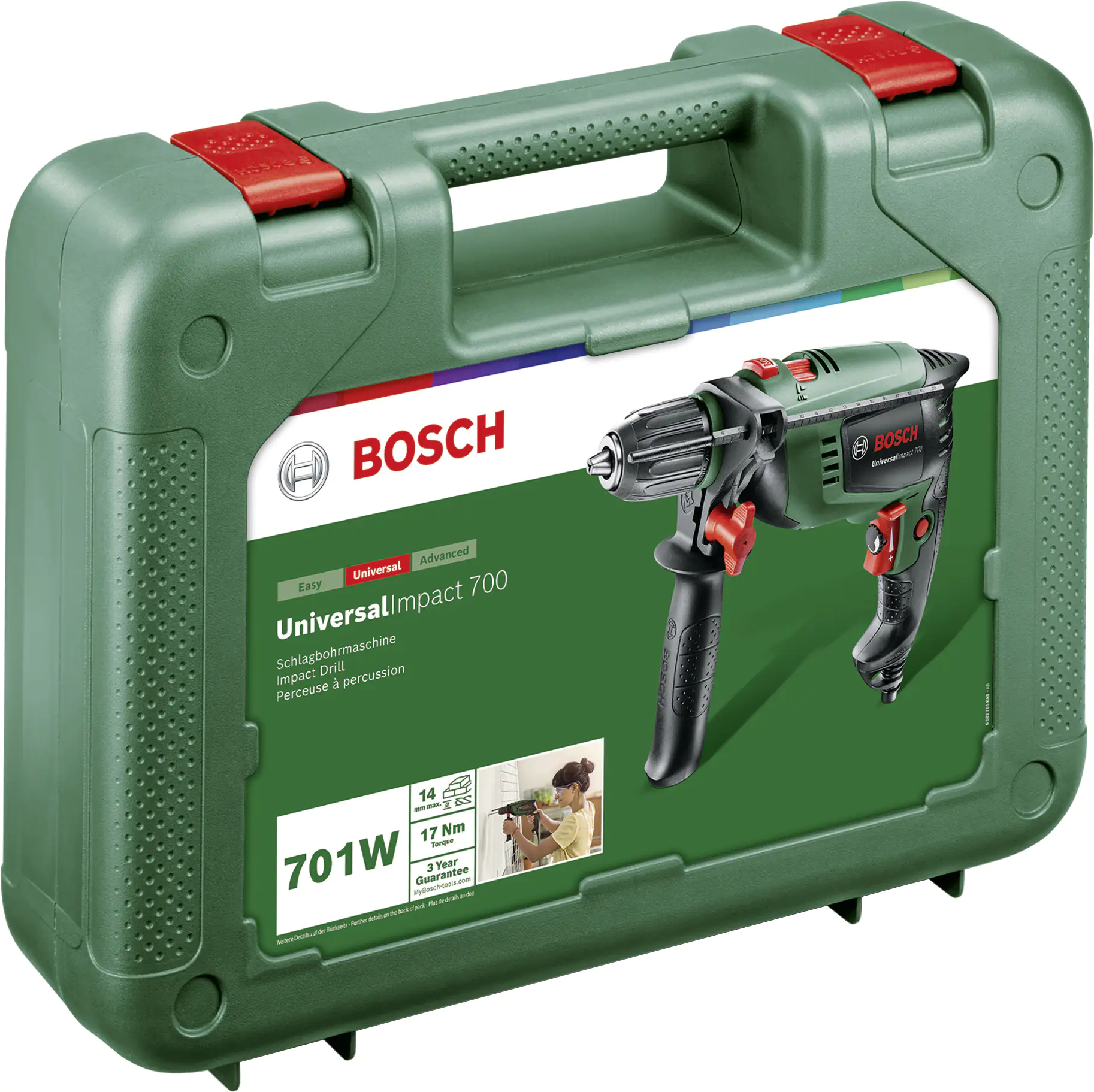 Bosch Schlagbohrmaschine UniversalImpact 700 700 W