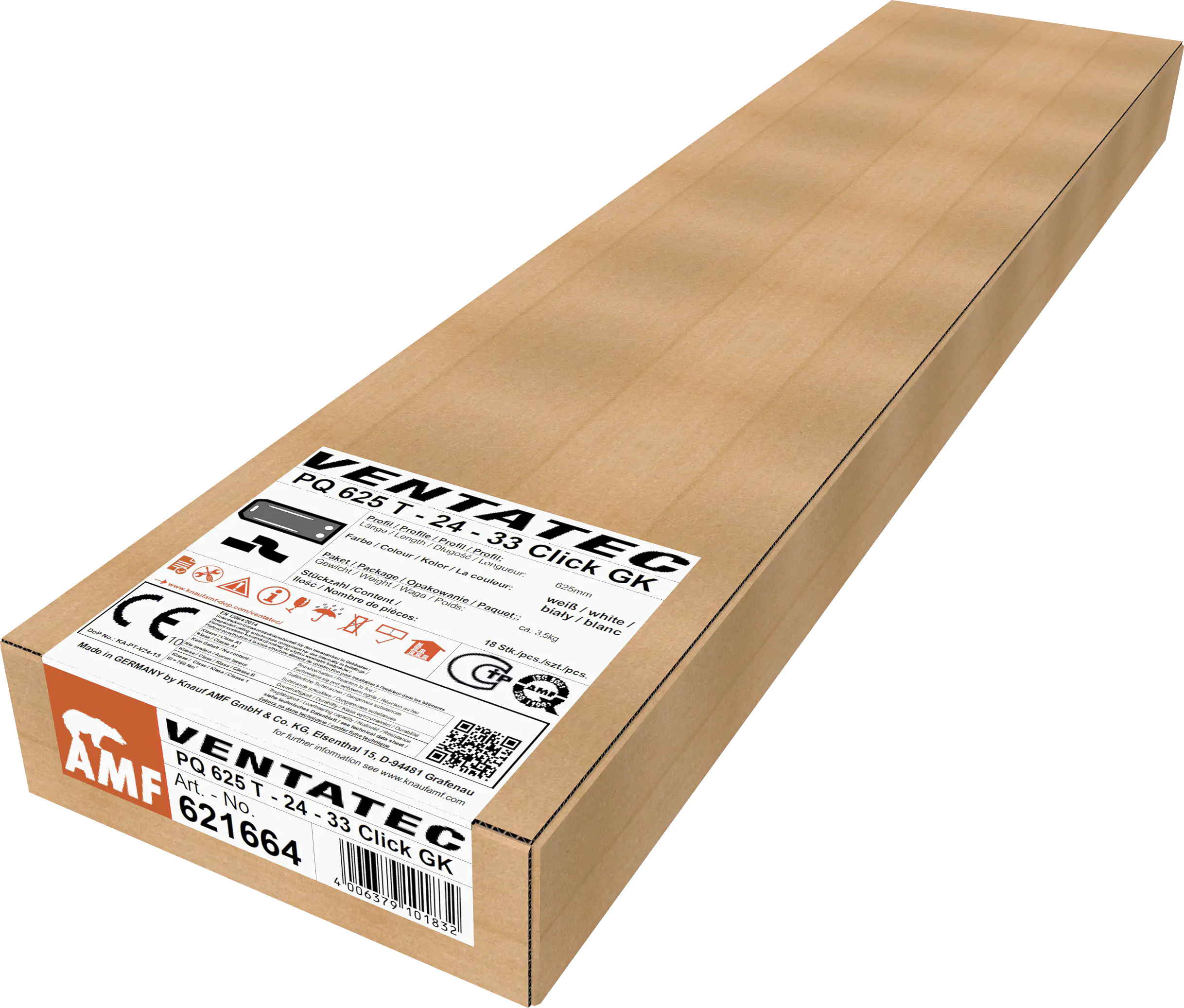 Knauf AMF Querprofil Ventatec 625 mm Knauf AMF Querprofil Ventatec 625 mm