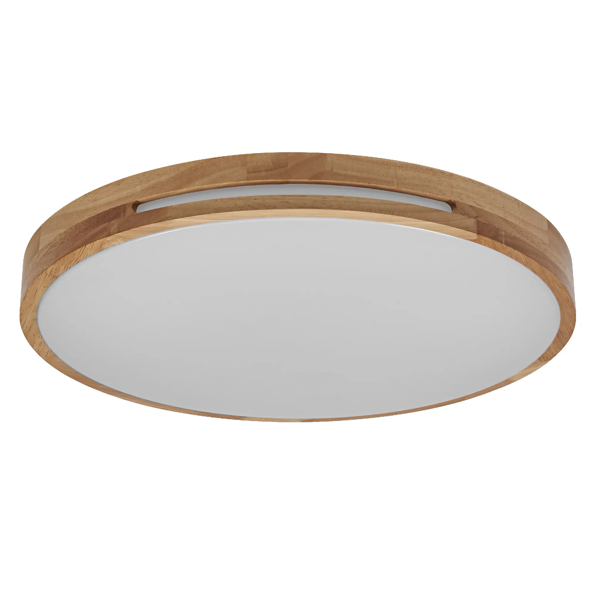 Osram LED Deckenleuchte Orbis Woodburry 30 cm 16W dimmbar Holzdekor