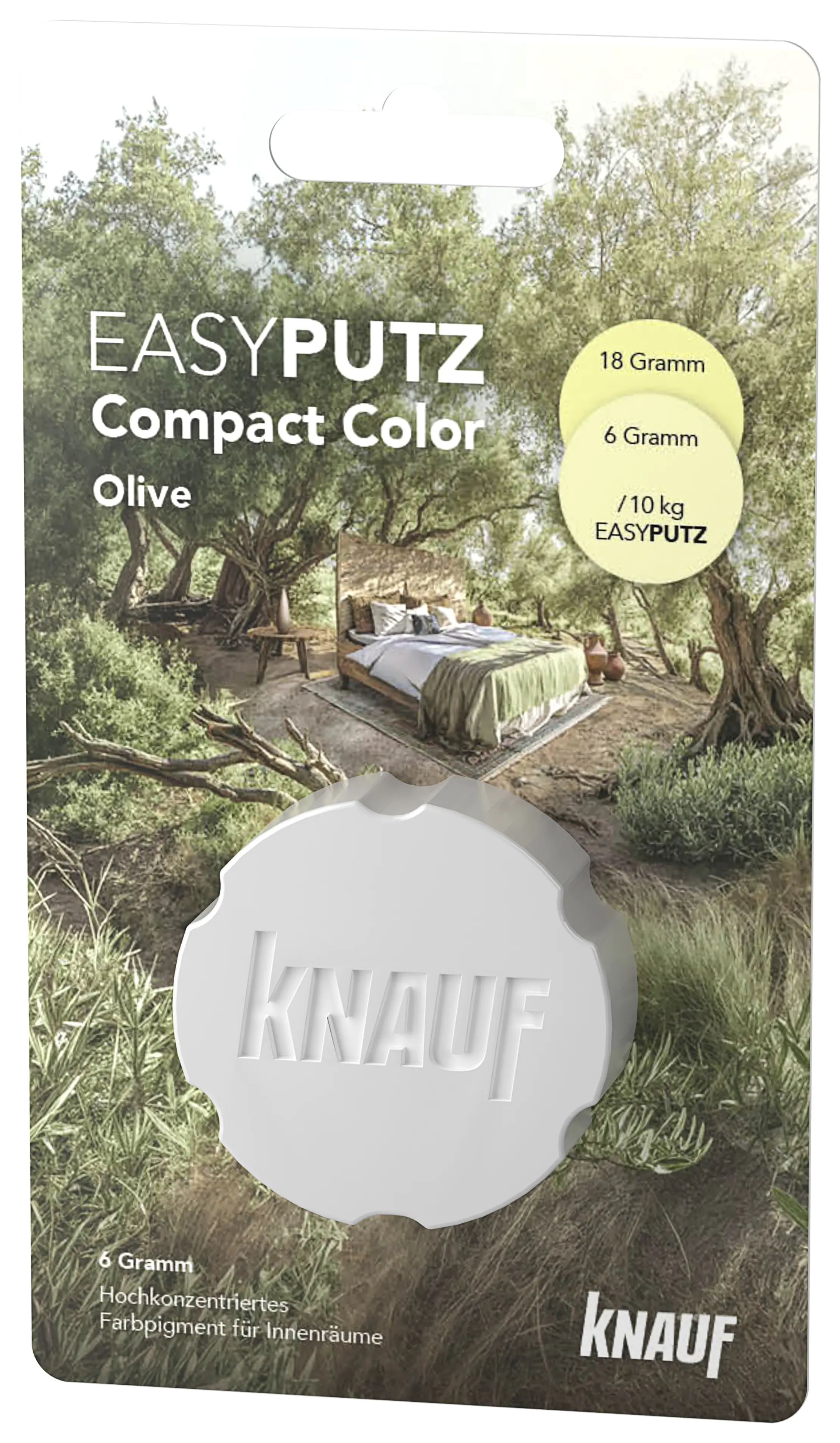 Knauf Farbpigment Compact Color oliv 6 g Knauf Farbpigment Compact Color oliv 6 g