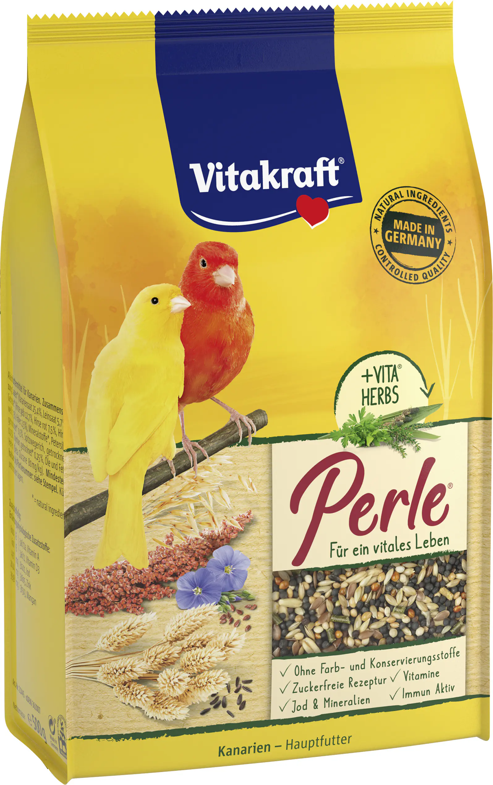 Vitakraft Vogelfutter Perle 500 g