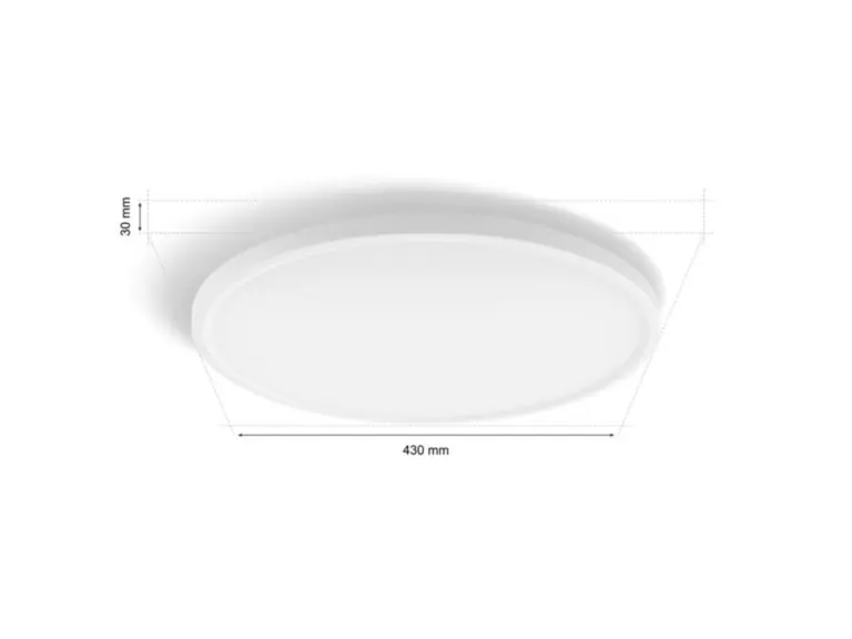 Philips Hue LED Deckenleuchte Tento + Bridge rund weiß Ø 42,1 cm warmweiß-kaltweiß Philips Hue LED Deckenleuchte Tento + Bridge rund weiß Ø 42,1 cm warmweiß-kaltweiß