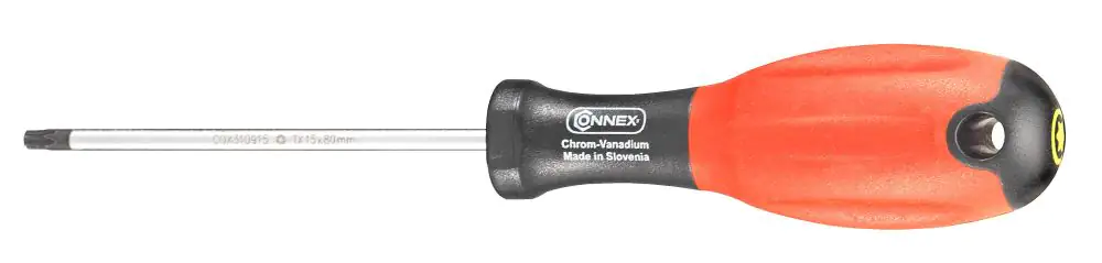 Connex Schraubendreher TX 15 Mehr-Komponentengriff ergonomische
