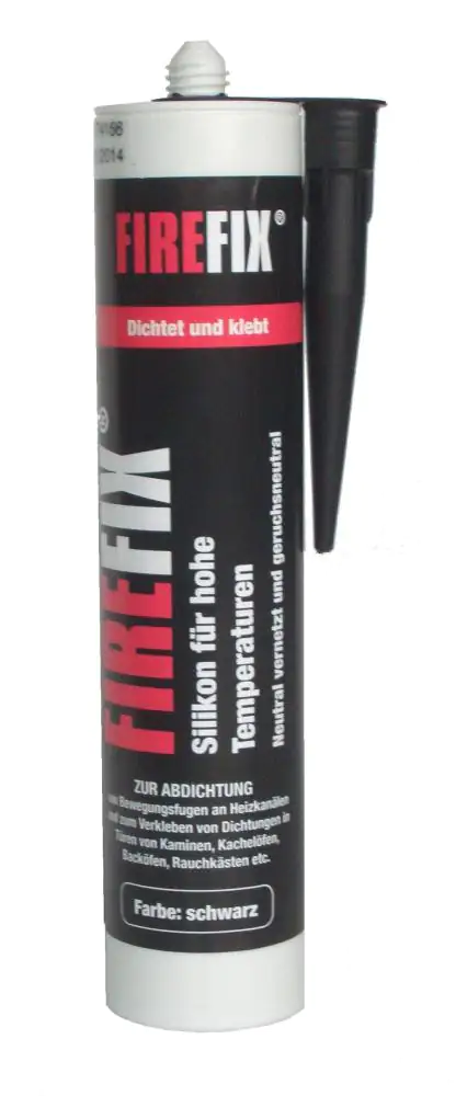 FireFix Silikon hitzebeständig schwarz 310 ml