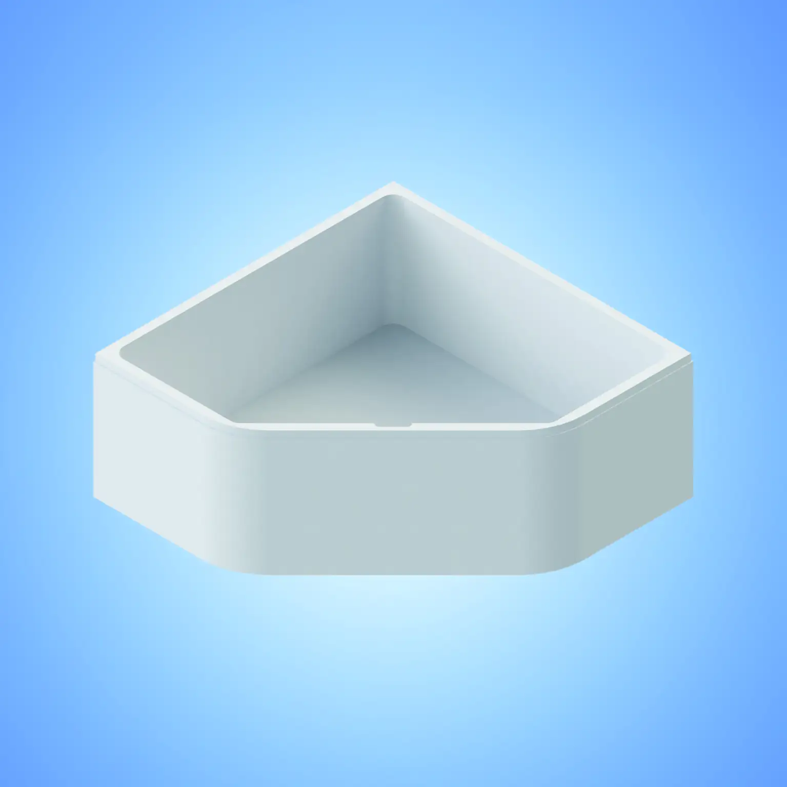 Ottofond Wannenträger Lorca 1372 x 1372 mm