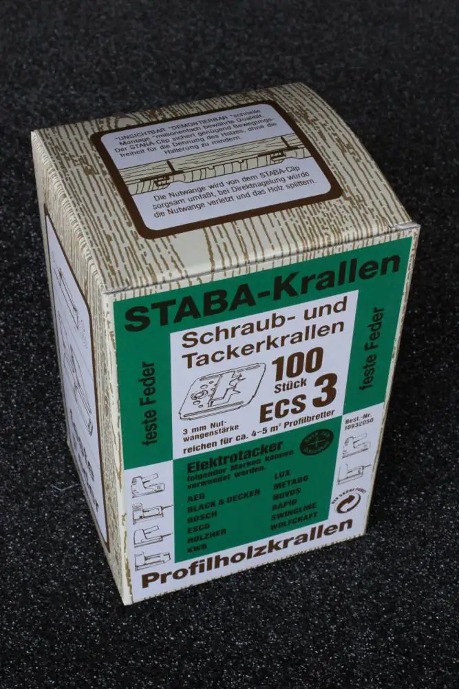 Staba Schraub Tackerkralle ECS3