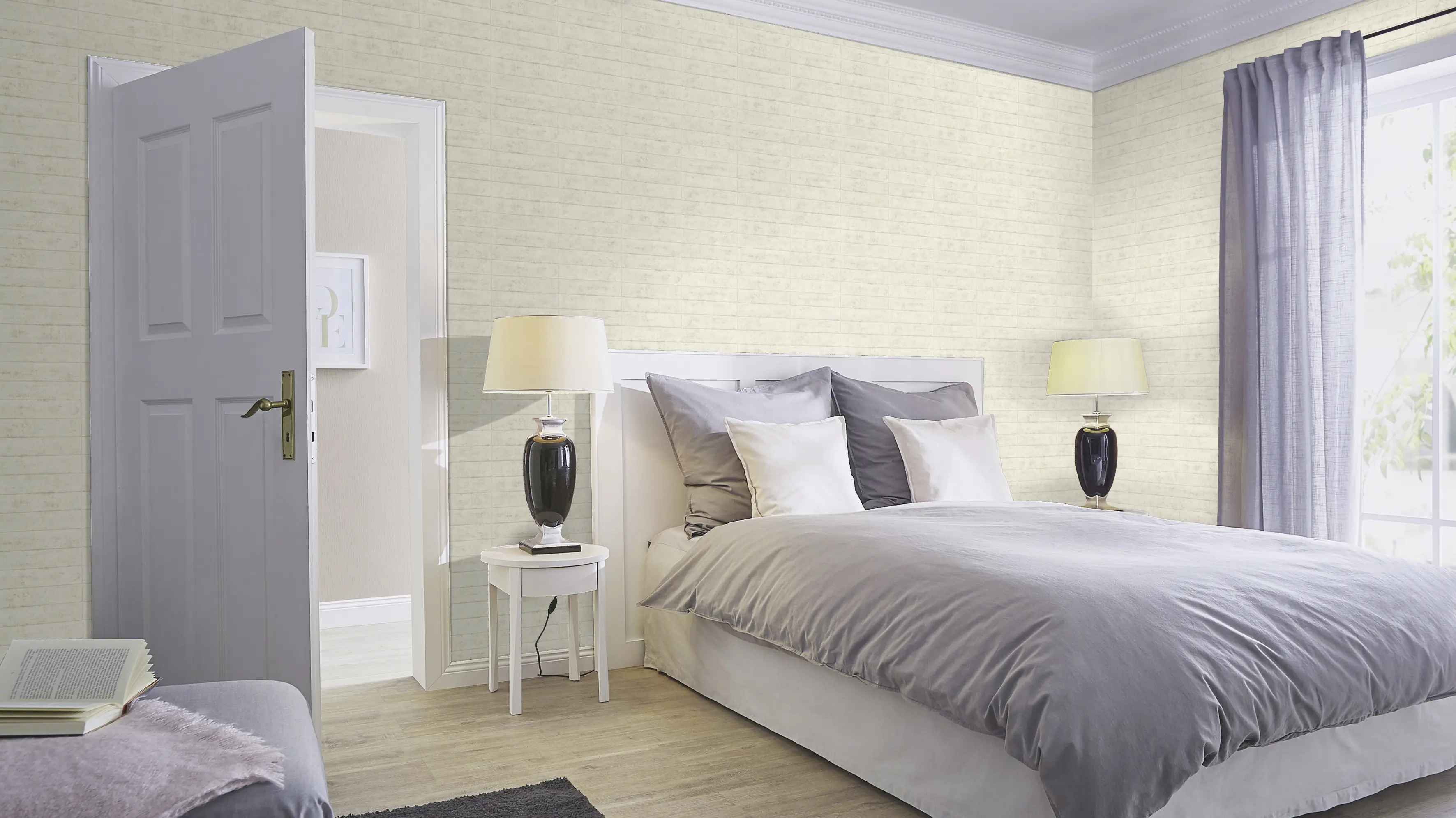 Rasch Vliestapete 499629 Factory V, Steine beige, 10,05 x 0,53 m