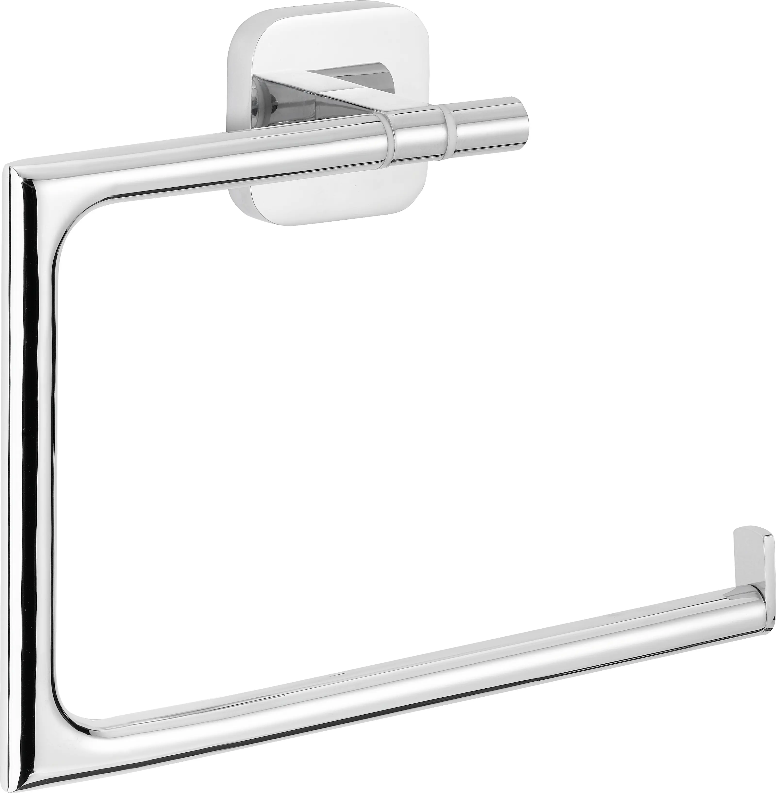 tesa Handtuchring Elegaant Metall, chrom, rostfrei