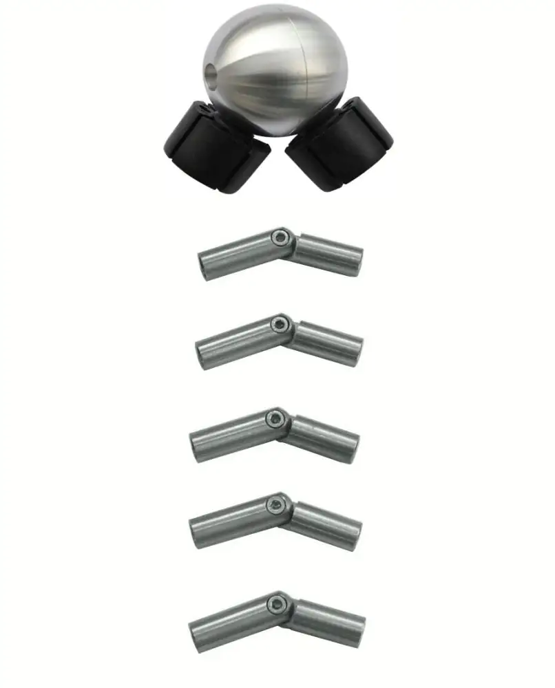 Treba Eckset ES4 Eckverbindung Aluminium Winkeleinstellung 90 - 180°