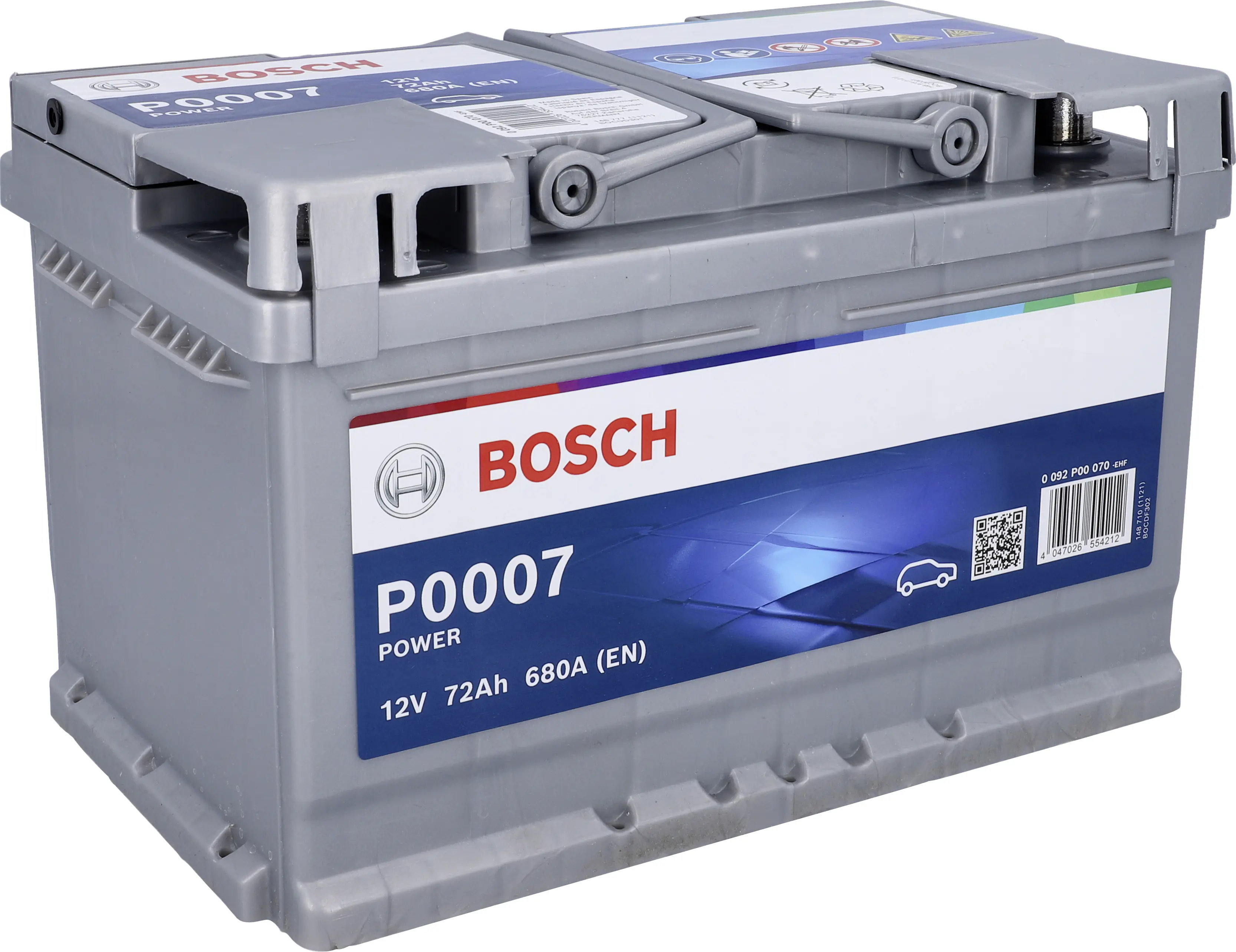 Bosch Starterbatterie SLI 72Ah 680A PowerLine