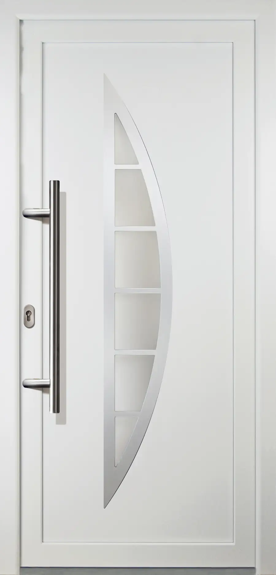 4057209981643 Meeth Haustür Signum PVC Modell 28 98 x 208 cm, DIN links, weiß